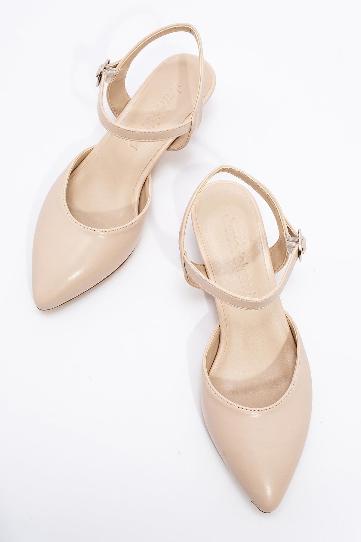 Kadın Düz Topuklu Ayakkabı TEN CİLT - Görsel 6