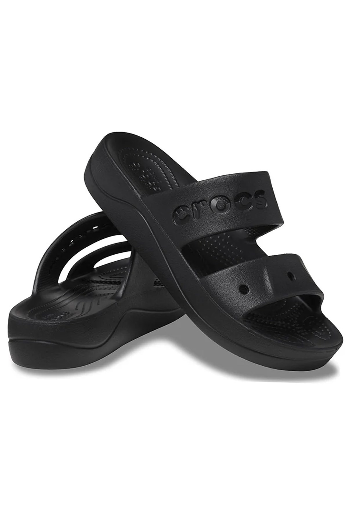Crocs Crocs Siyah Baya Platform Kadın Terlik 208188-001 Sandalet & Terlik | Flo Siyah - 8. görsel