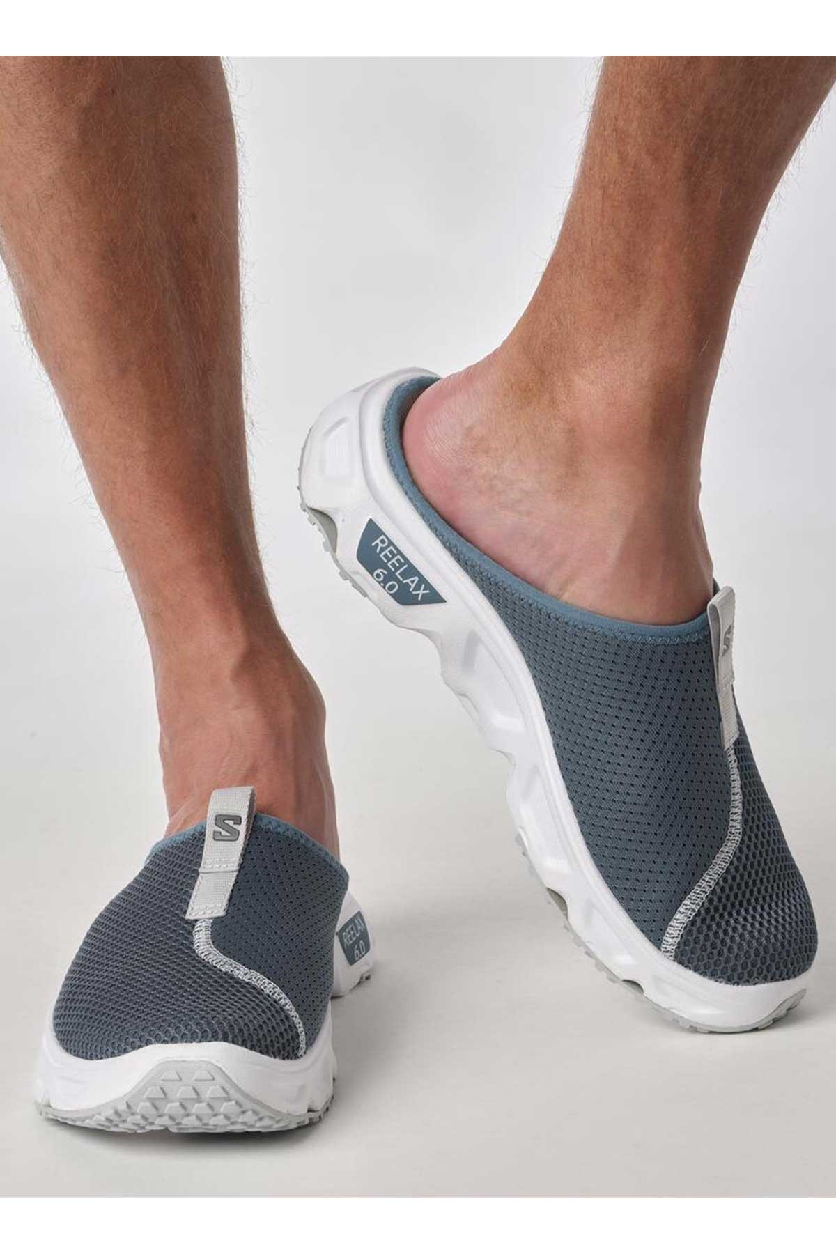 Salomon Salomon Mavi Reelax Slide 6.0 Erkek Terlik L47112300 Sandalet & Terlik | Flo Mavi - 2. görsel