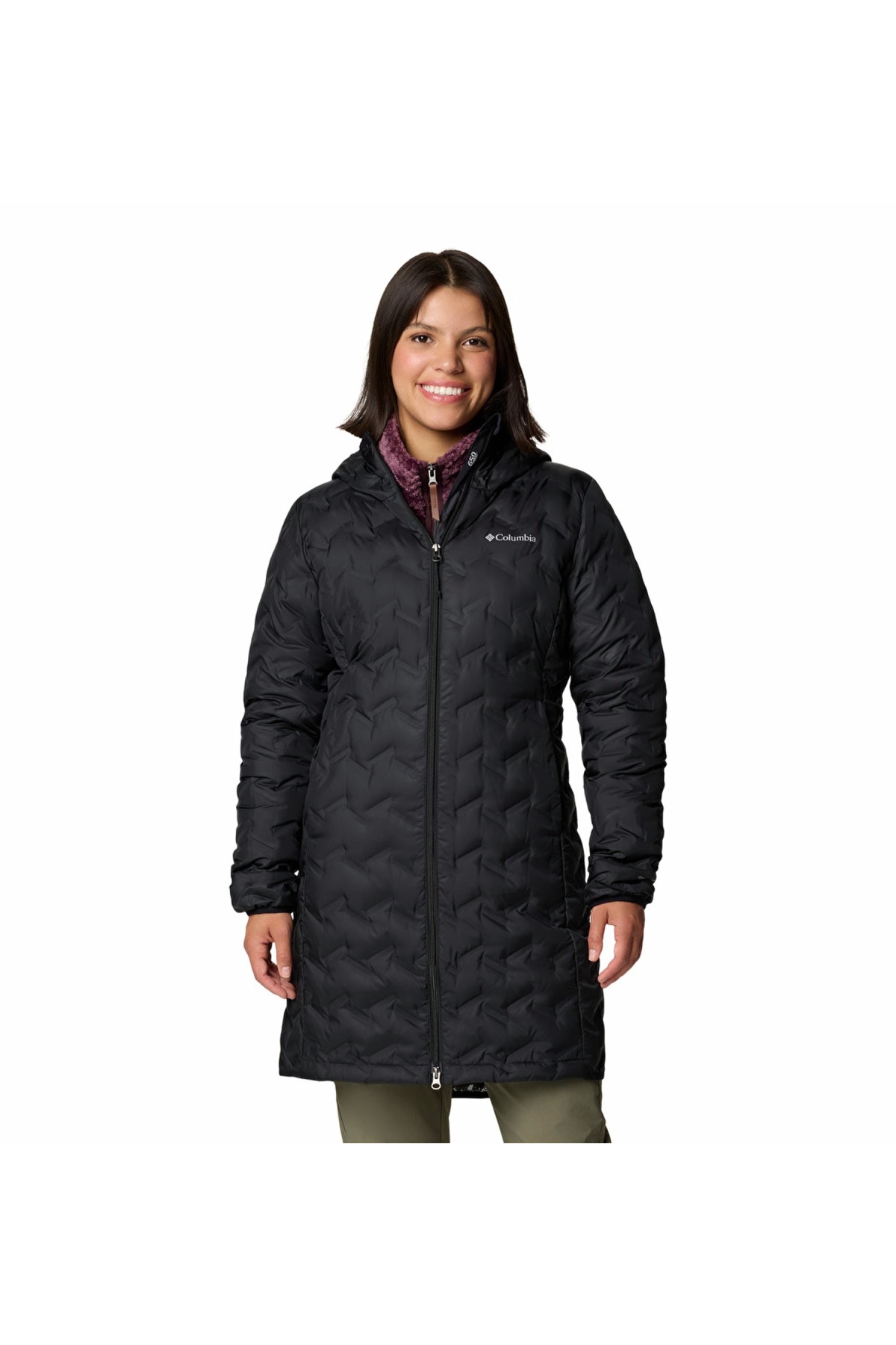 Wk0440 Delta Ridge Ii Long Down Jacket Kadın Mont