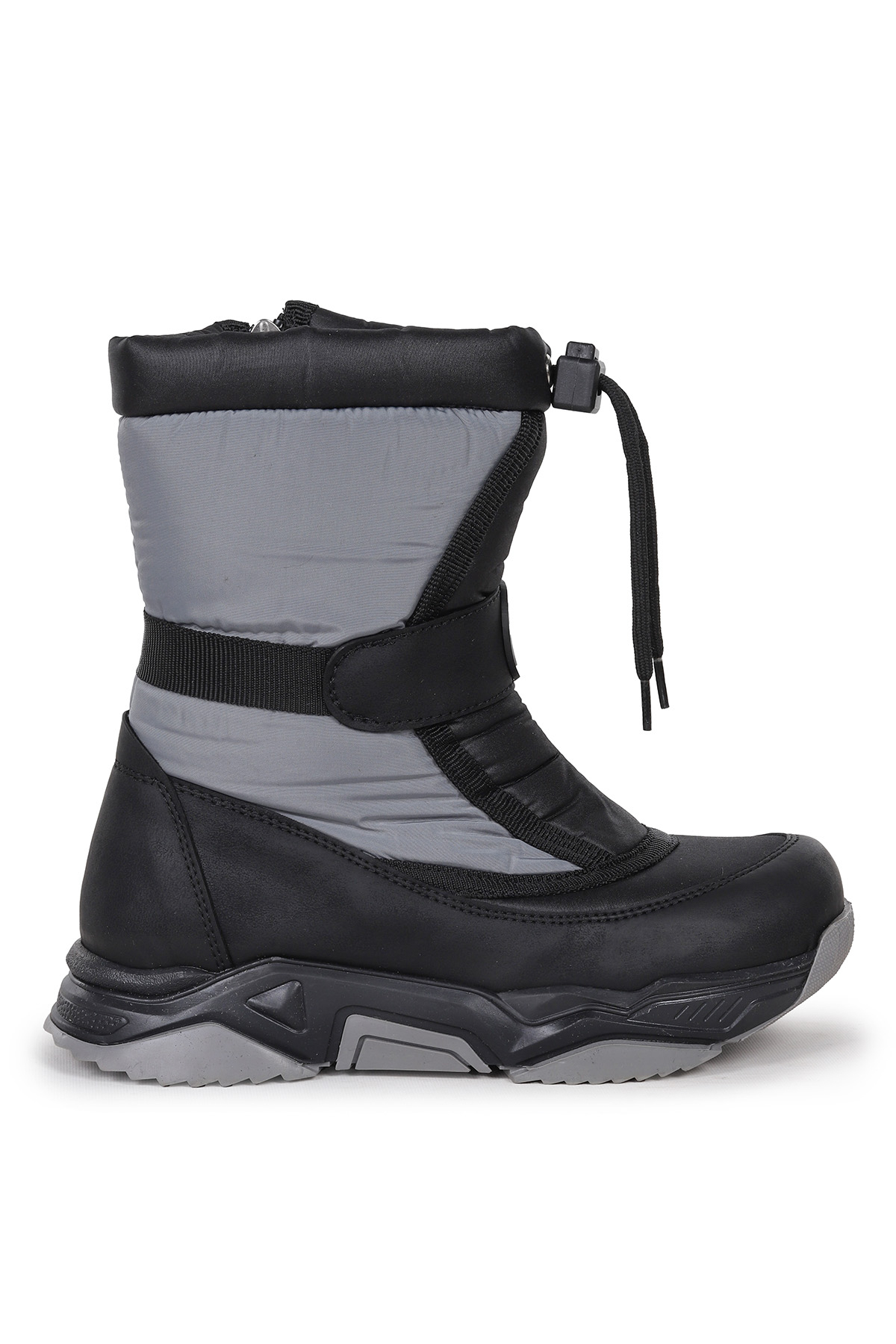 Alexis Fermuarlıı Erkek Çocuk Kar Botu Füme - Siyah - Görsel 5