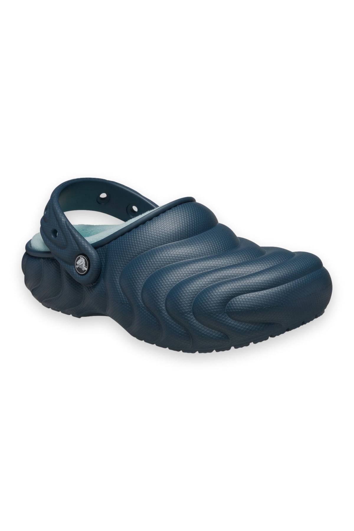 210059G Classic Lined Overpuff Clog Lacivert Unisex Terlik - Görsel 3