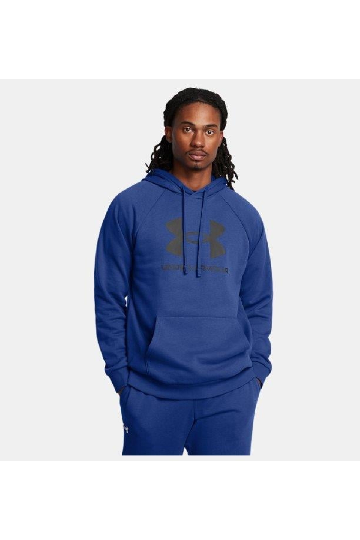 UA Rival Fleece Logo HD Erkek Sweatshirt