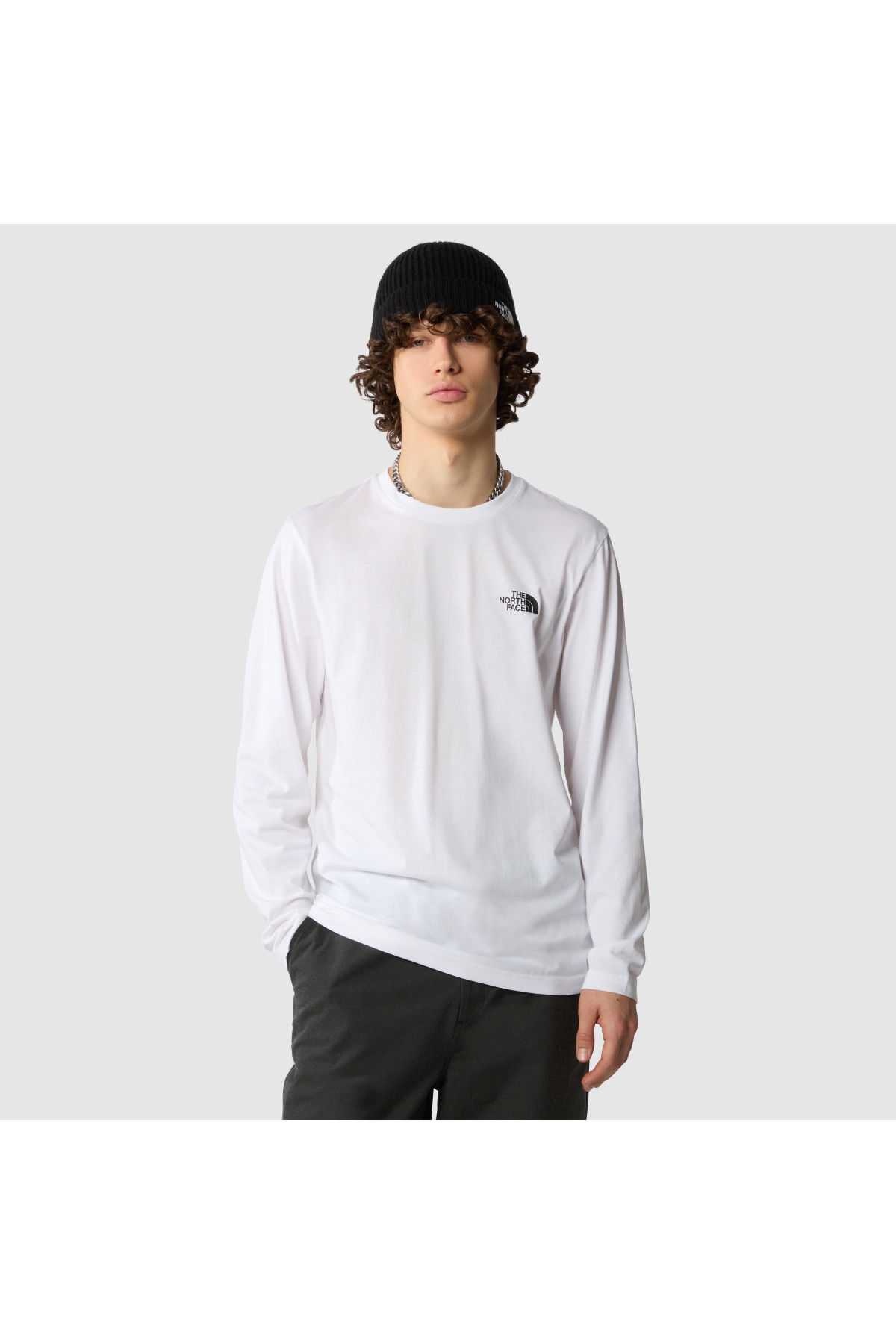 M L/S Simple Dome Tee Erkek Sweatshirt