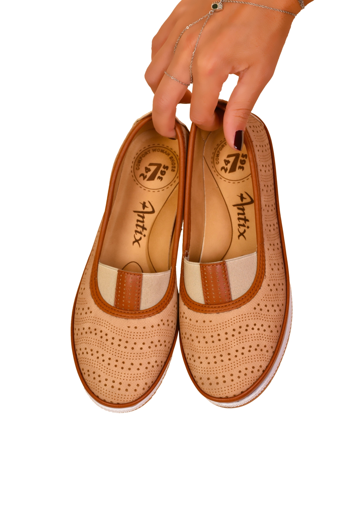 Kadın Günlük Tam Ortopedik Babet Ayakkabı - Görsel 2