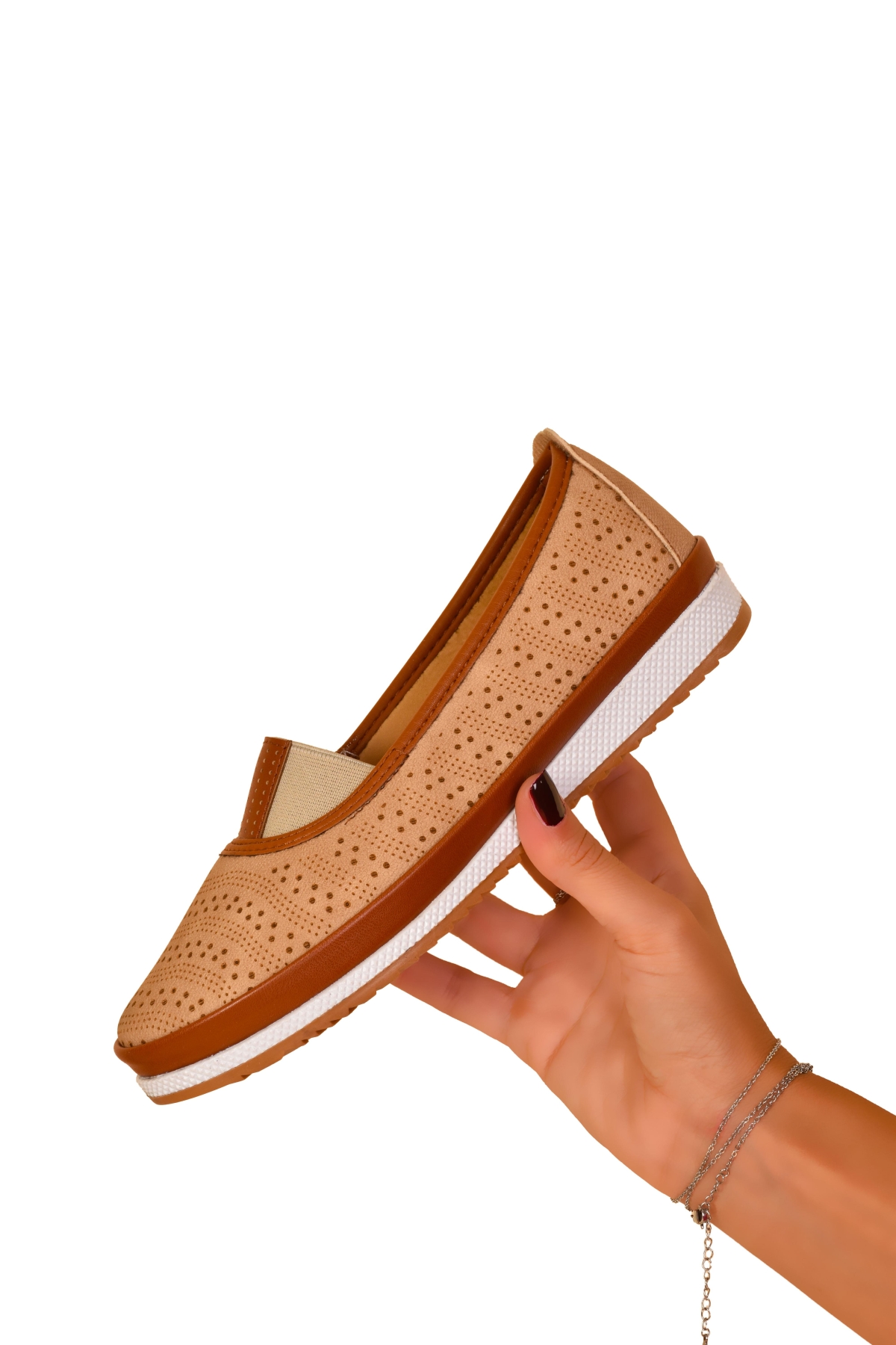 Kadın Günlük Tam Ortopedik Babet Ayakkabı - Görsel 3