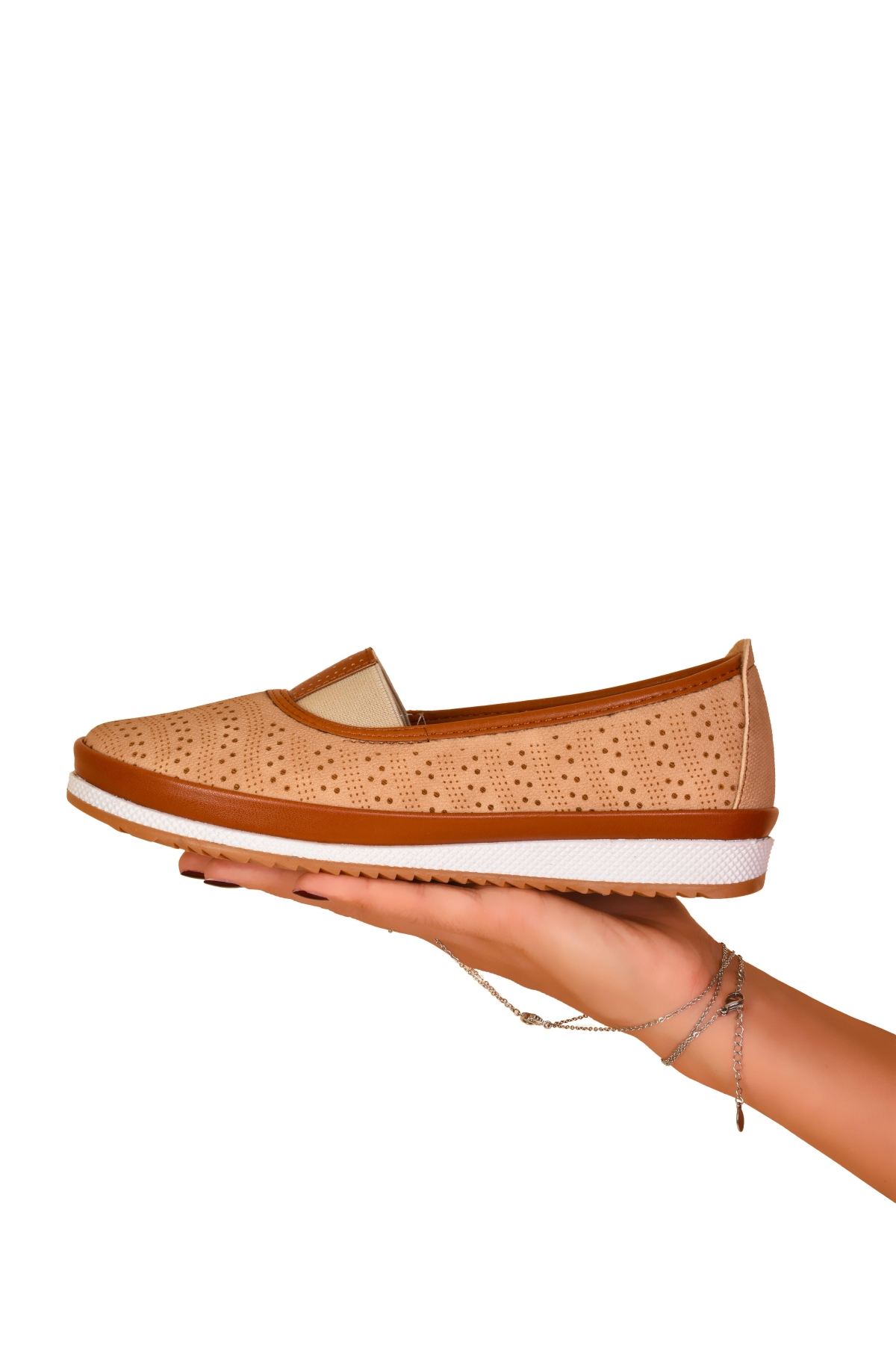 Kadın Günlük Tam Ortopedik Babet Ayakkabı - Görsel 4