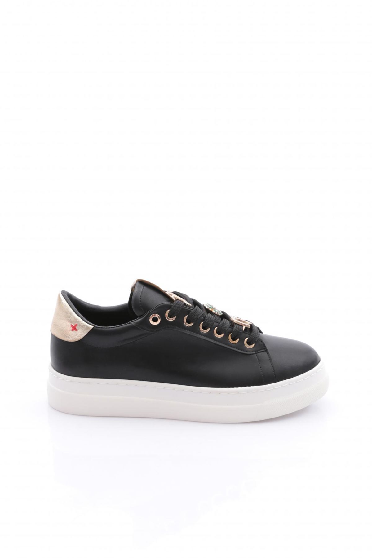 Es1522 Kadin Bağciklari Yonca Desenli Spor Ayakkabi - Görsel 2