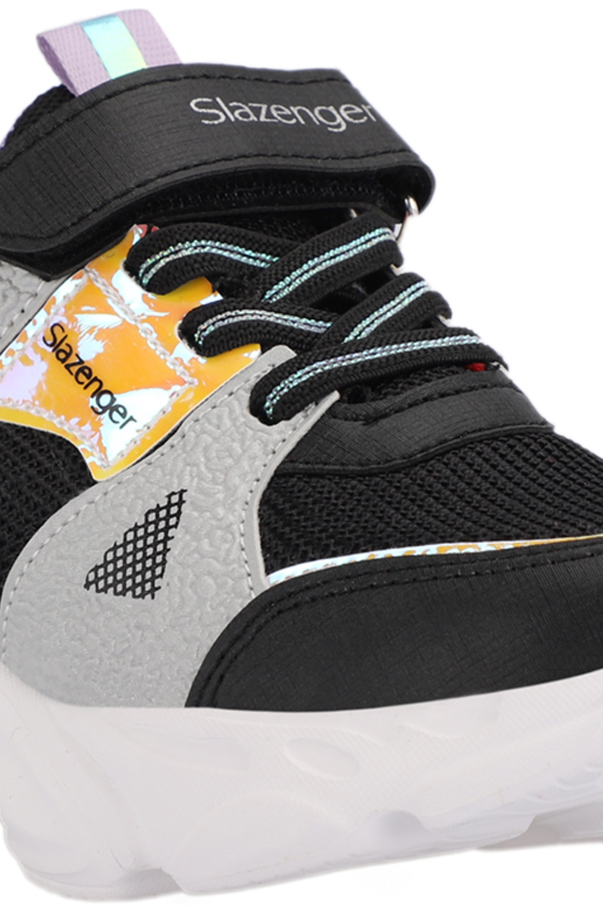 NELSON Kız Çocuk Sneaker Ayakkabı Siyah / Mor - Görsel 5