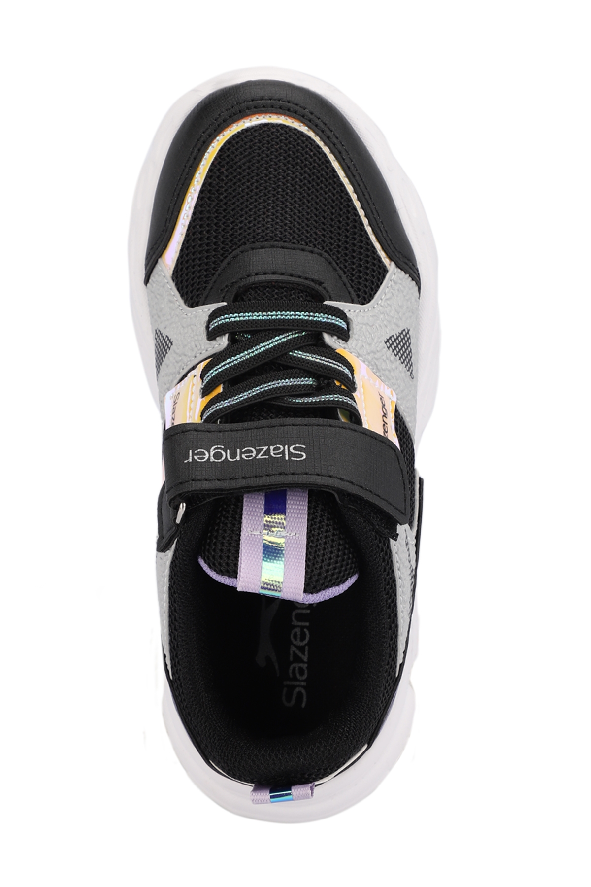 NELSON Kız Çocuk Sneaker Ayakkabı Siyah / Mor - Görsel 6