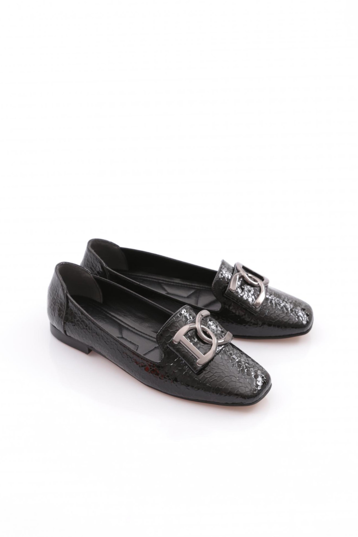 K064 Kadin Düz Burun Babet - Görsel 3