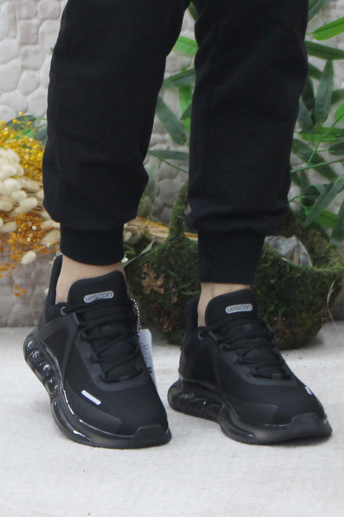 Eterıum 3 Siyah Airfoam Orijinal Ürün Esnek Rahat Erkek Spor Ayakkabı - Görsel 3