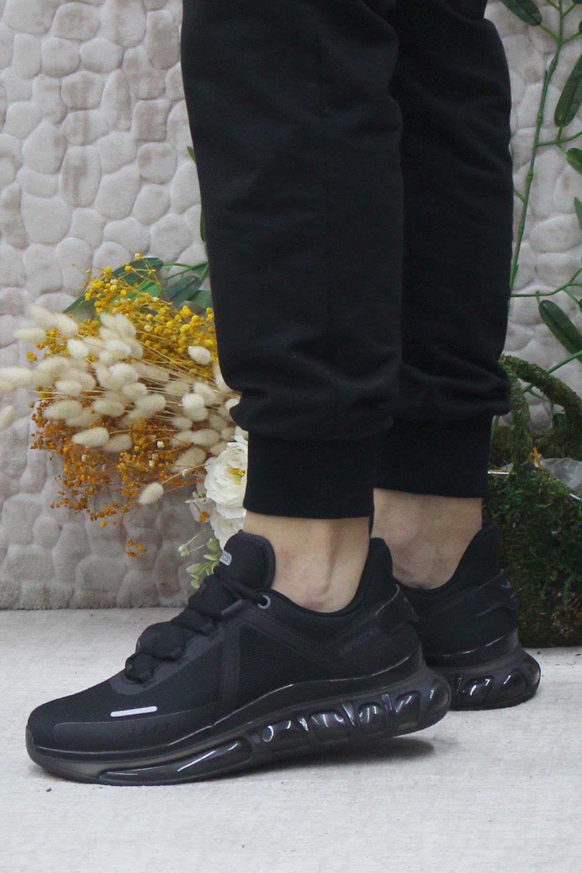 Eterıum 3 Siyah Airfoam Orijinal Ürün Esnek Rahat Erkek Spor Ayakkabı - Görsel 4