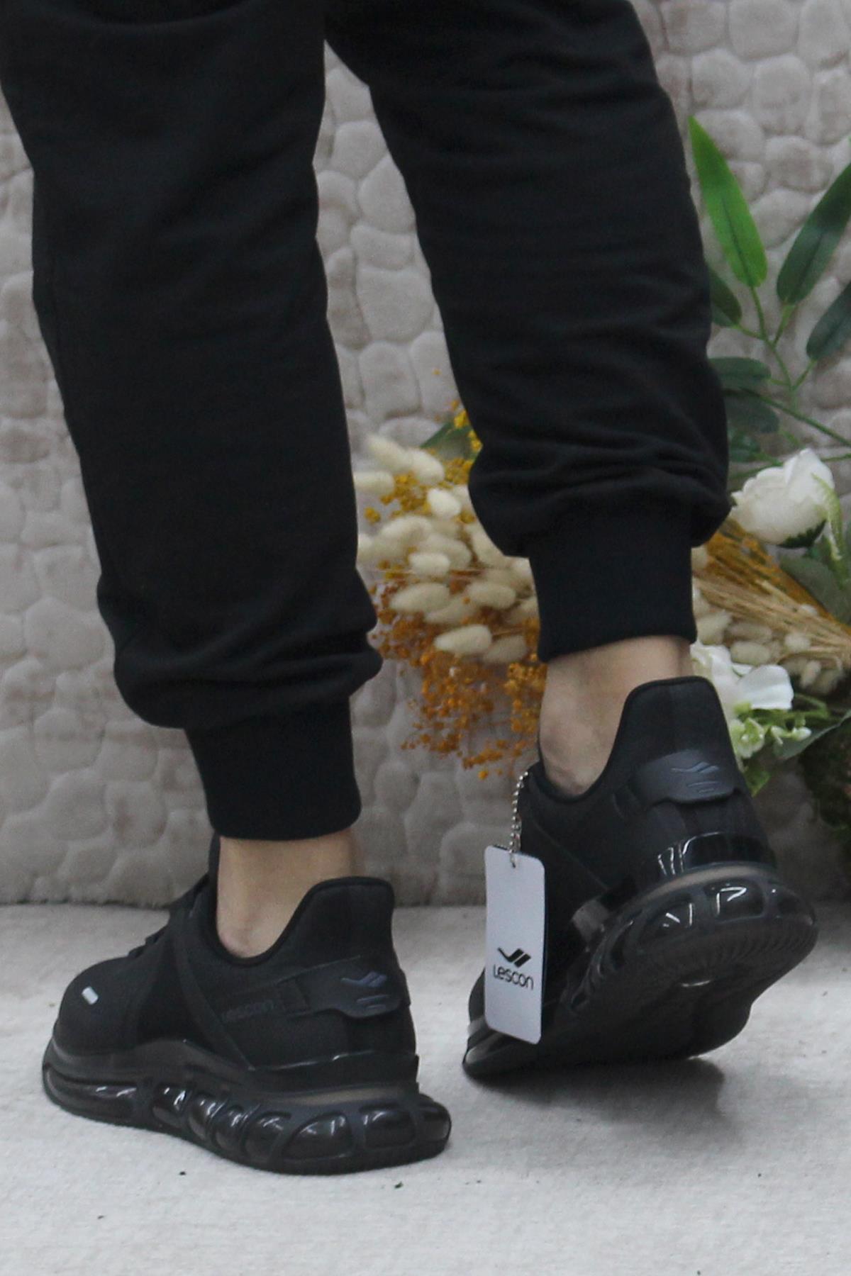 Eterıum 3 Siyah Airfoam Orijinal Ürün Esnek Rahat Erkek Spor Ayakkabı - Görsel 5