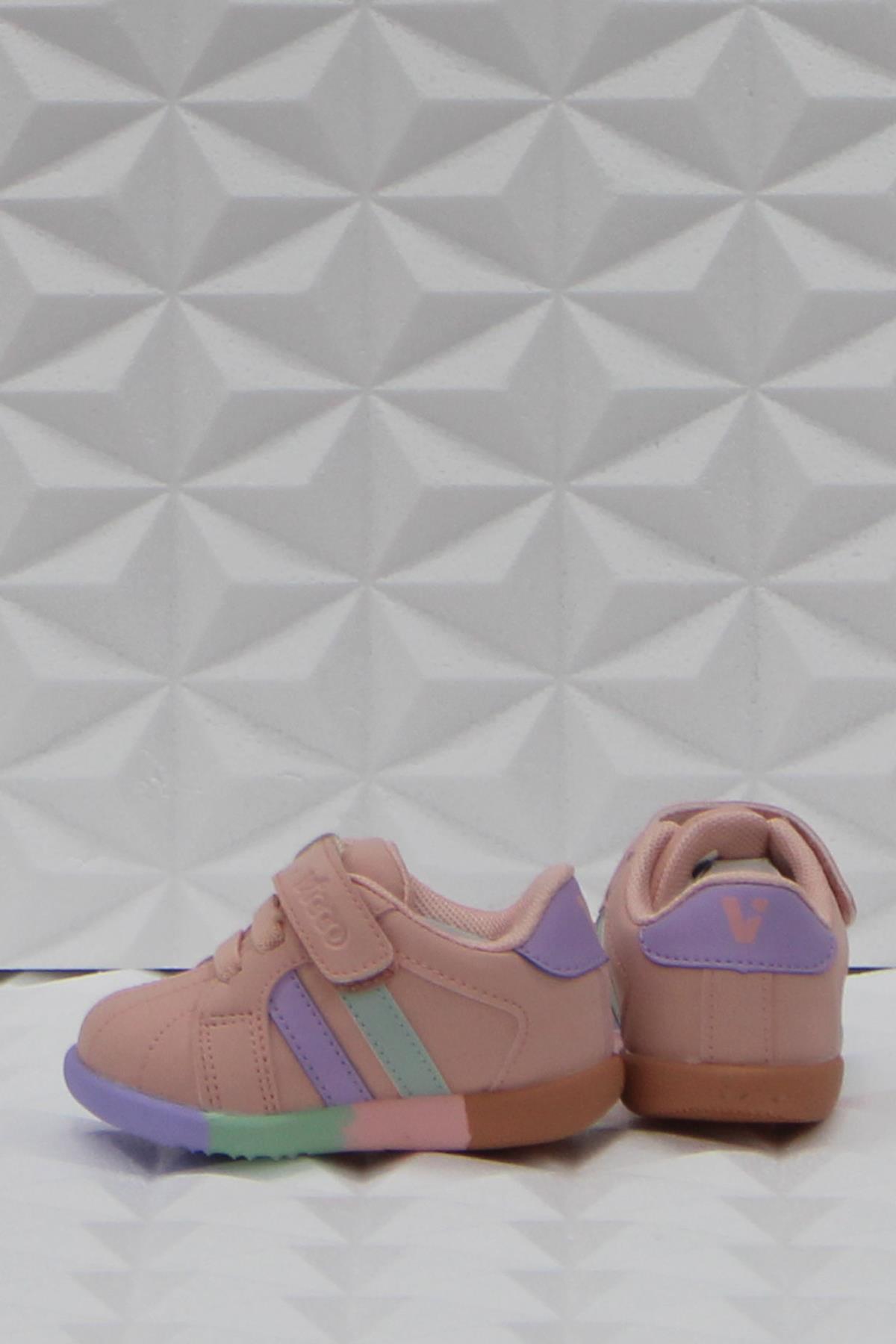 950.B24K.453 Pudra Heika İlk Adım Kız Çocuk Ayakkabı - Görsel 4
