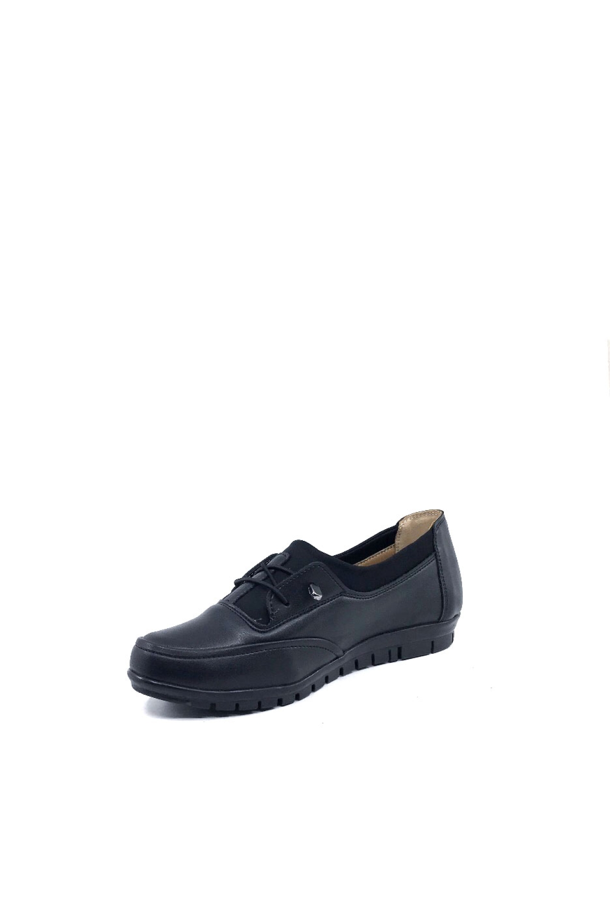 M191 Siyah Termo Taban Günlük Anne Ayakkabısı - Görsel 4