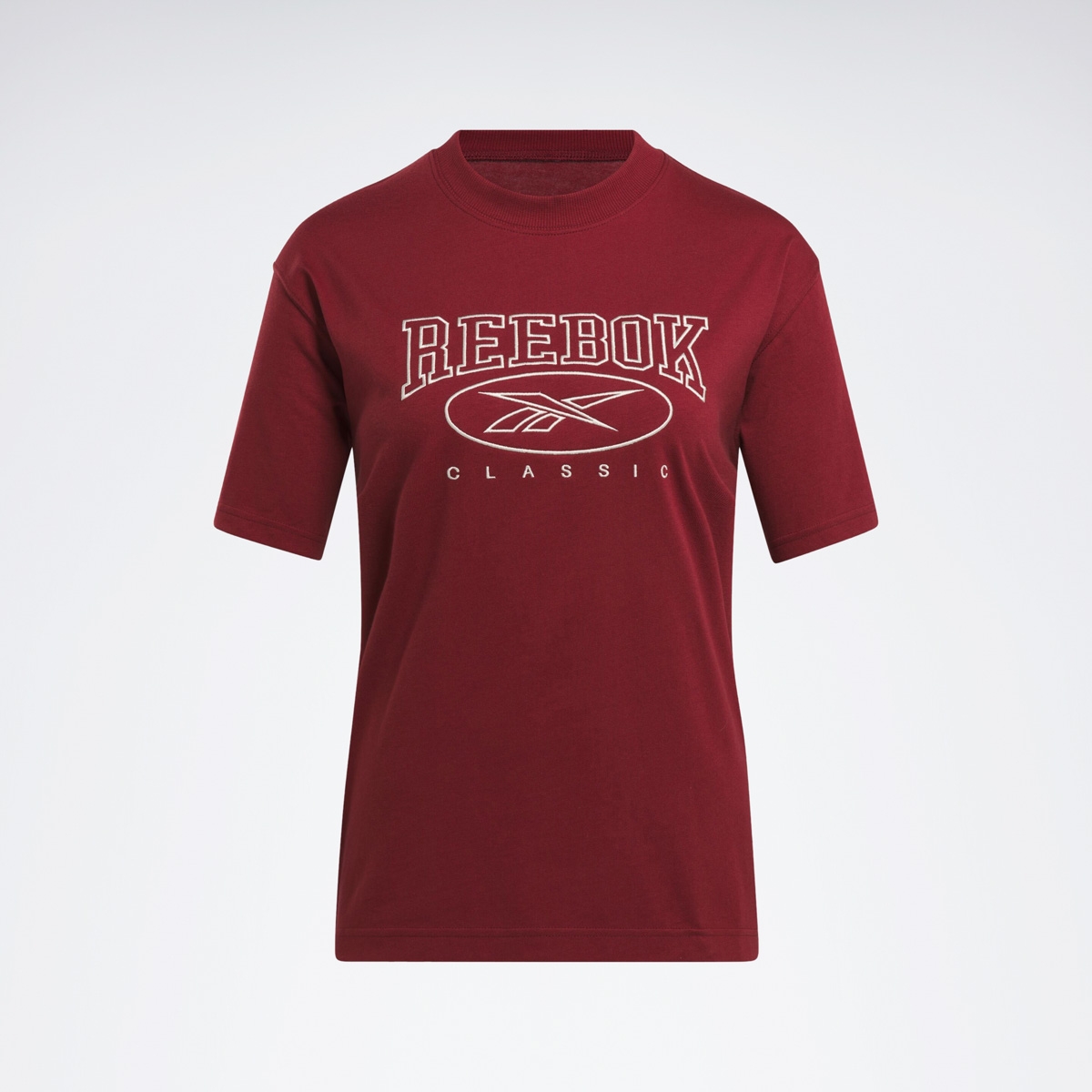 Reebok AE TEE Bordo Kadın Kısa Kol T-Shirt