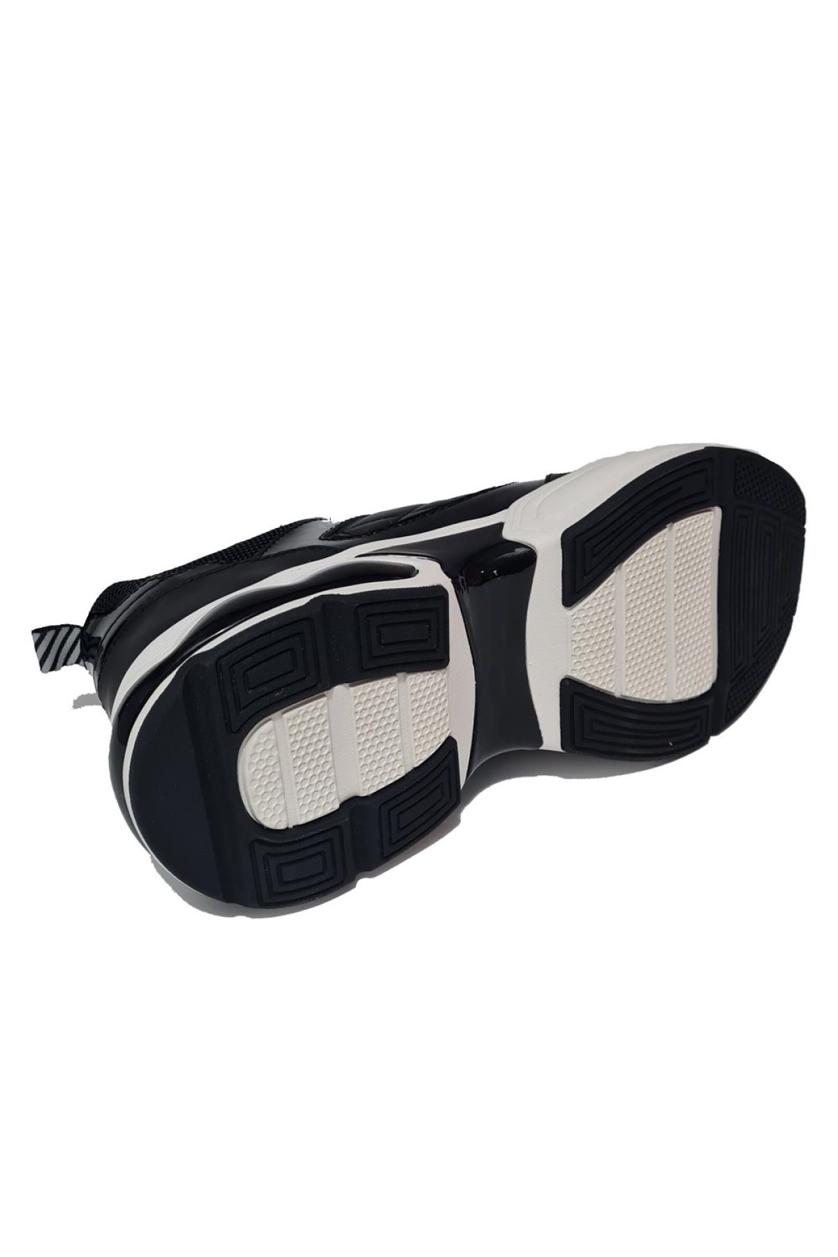 Bağcıklı Kapitone Desen Rugan Parçalı Hakiki Deri Erkek Casual Ayakkabı 20338 - Görsel 5