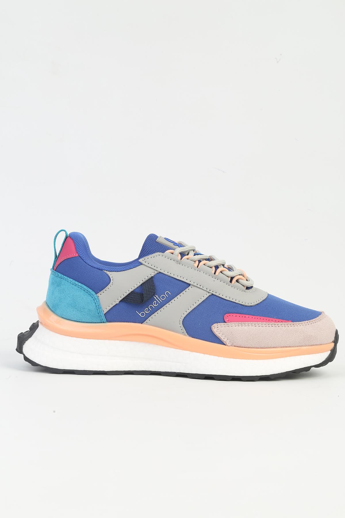 ® Saks Mavi Kadın Spor Ayakkabı İTHAL BNI-11132 - Görsel 2