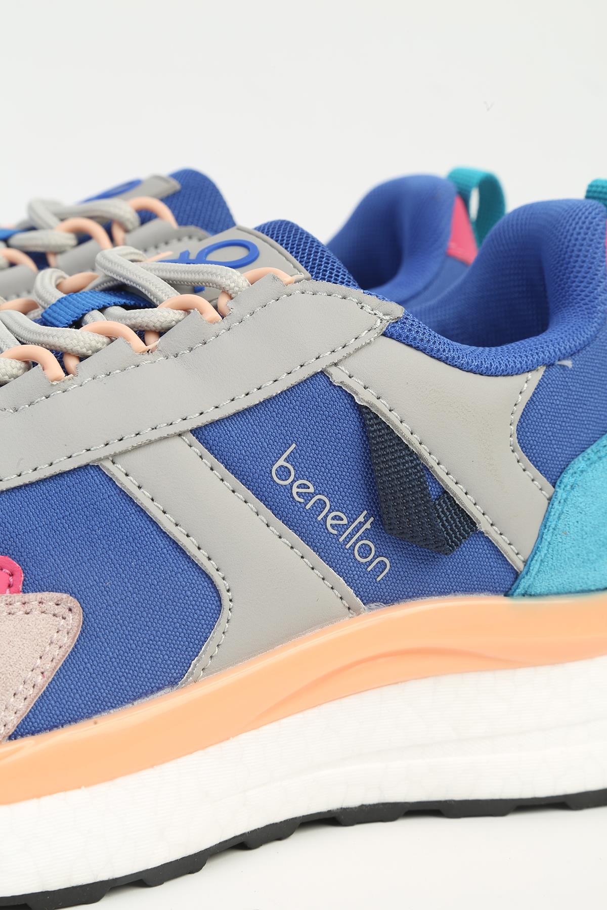 ® Saks Mavi Kadın Spor Ayakkabı İTHAL BNI-11132 - Görsel 3