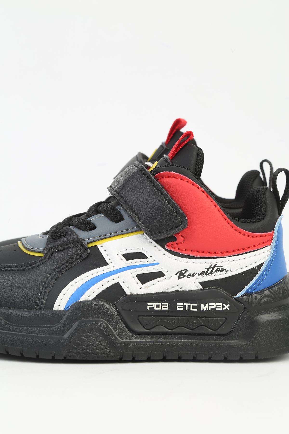 ® Siyah Çocuk Spor Ayakkabı İTHAL BNI-11092 - Görsel 5