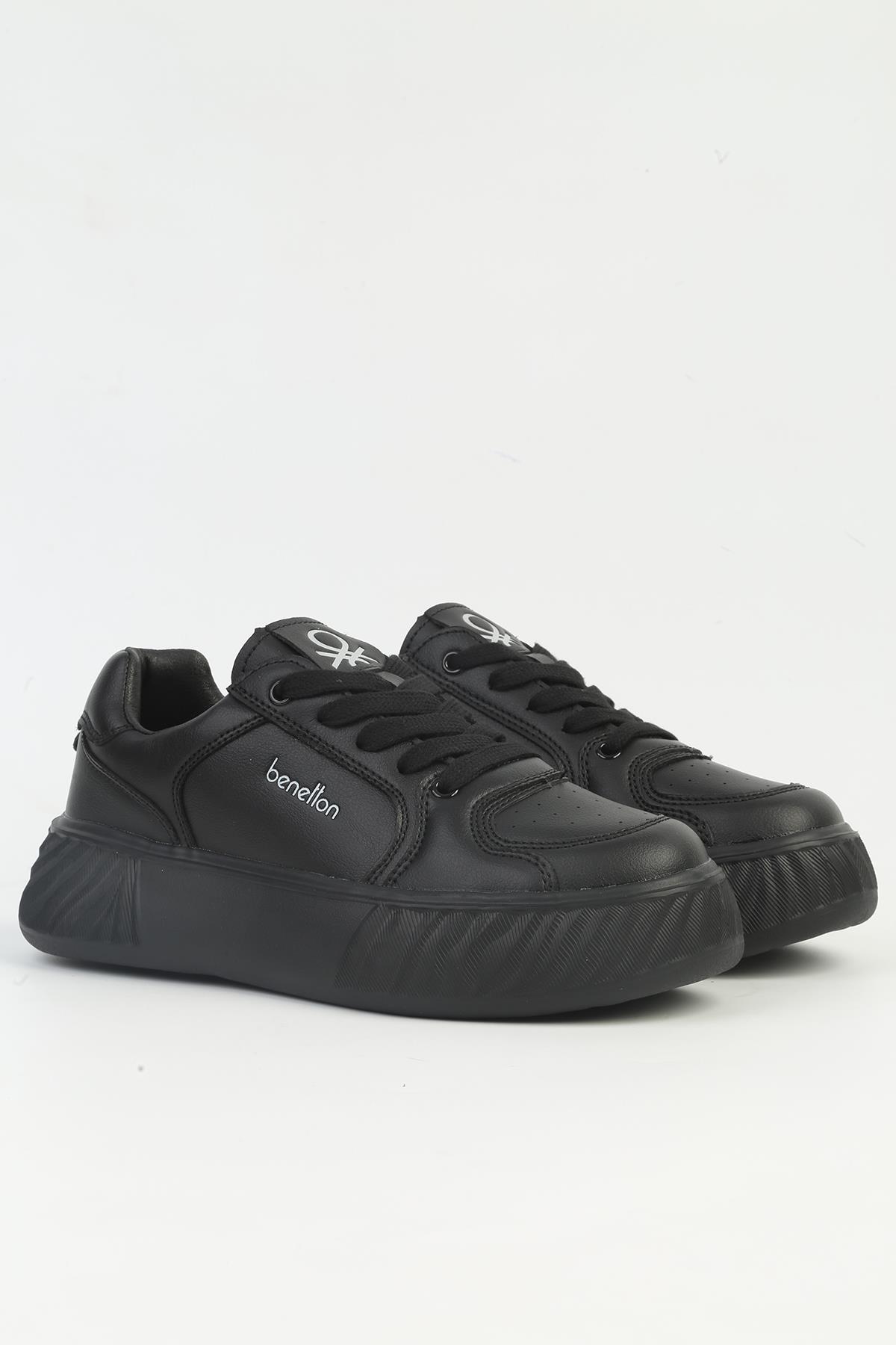 ®Siyah Kadın Spor Ayakkabı İTHAL BNI-11038 - Görsel 3