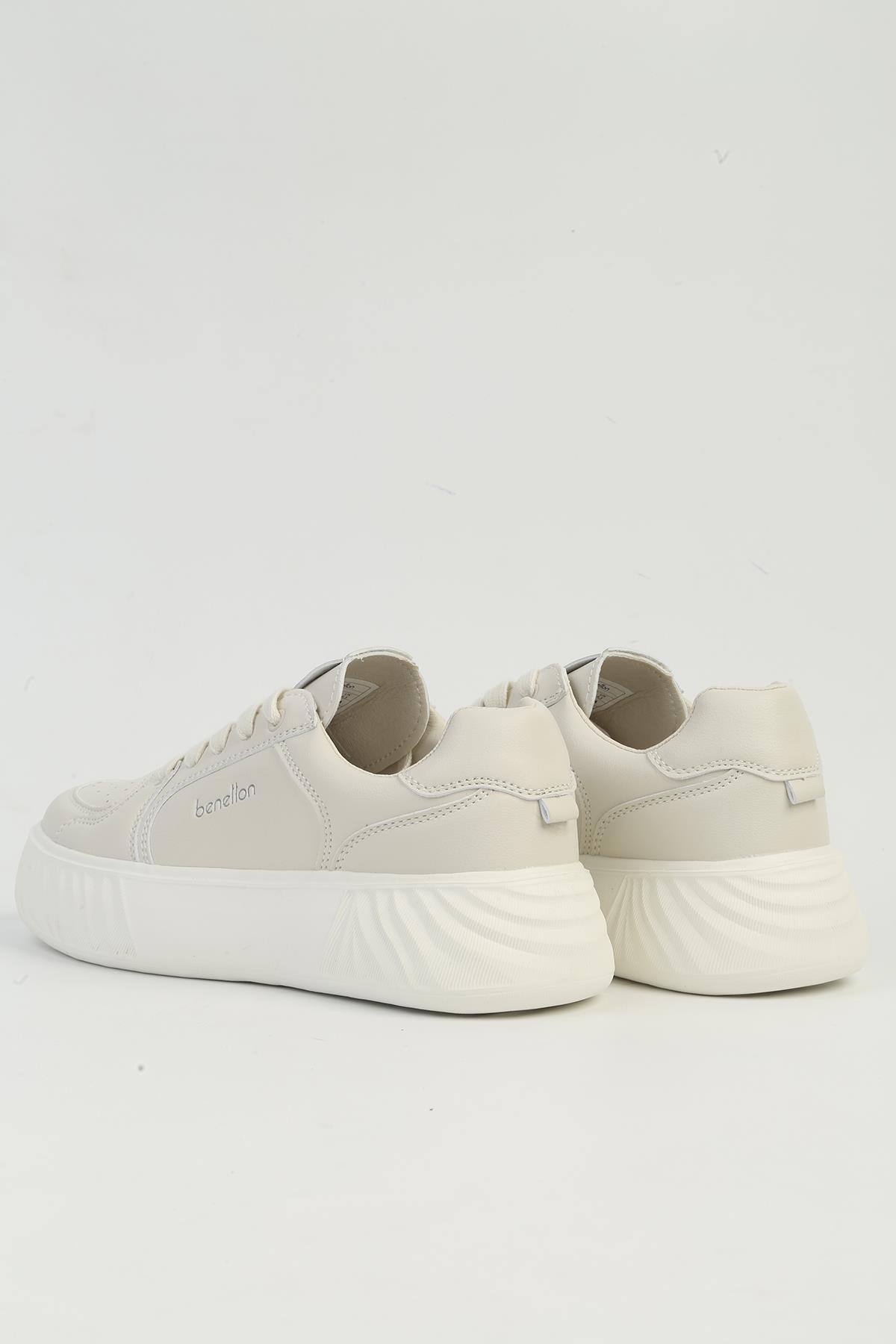 ® Beyaz Kadın Spor Ayakkabı İTHAL BNI-11038 - Görsel 4