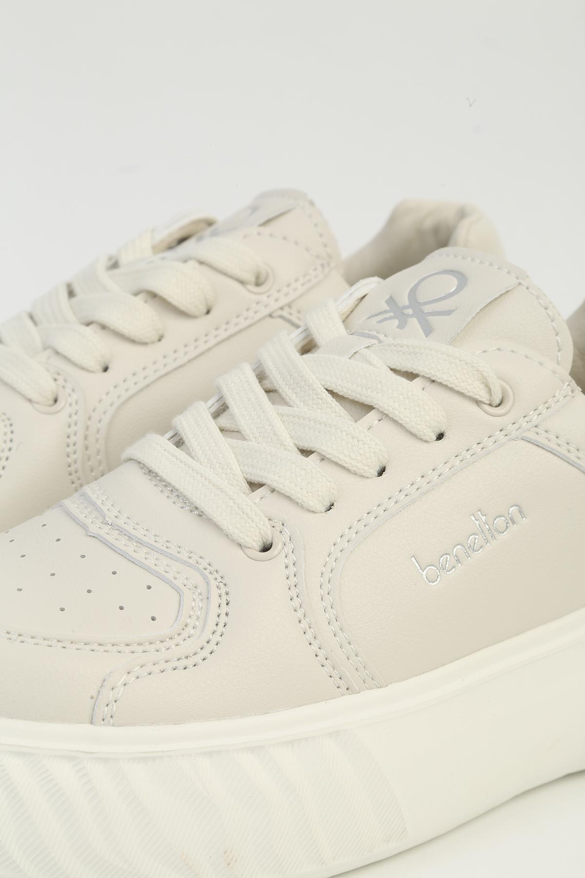 ® Beyaz Kadın Spor Ayakkabı İTHAL BNI-11038 - Görsel 5