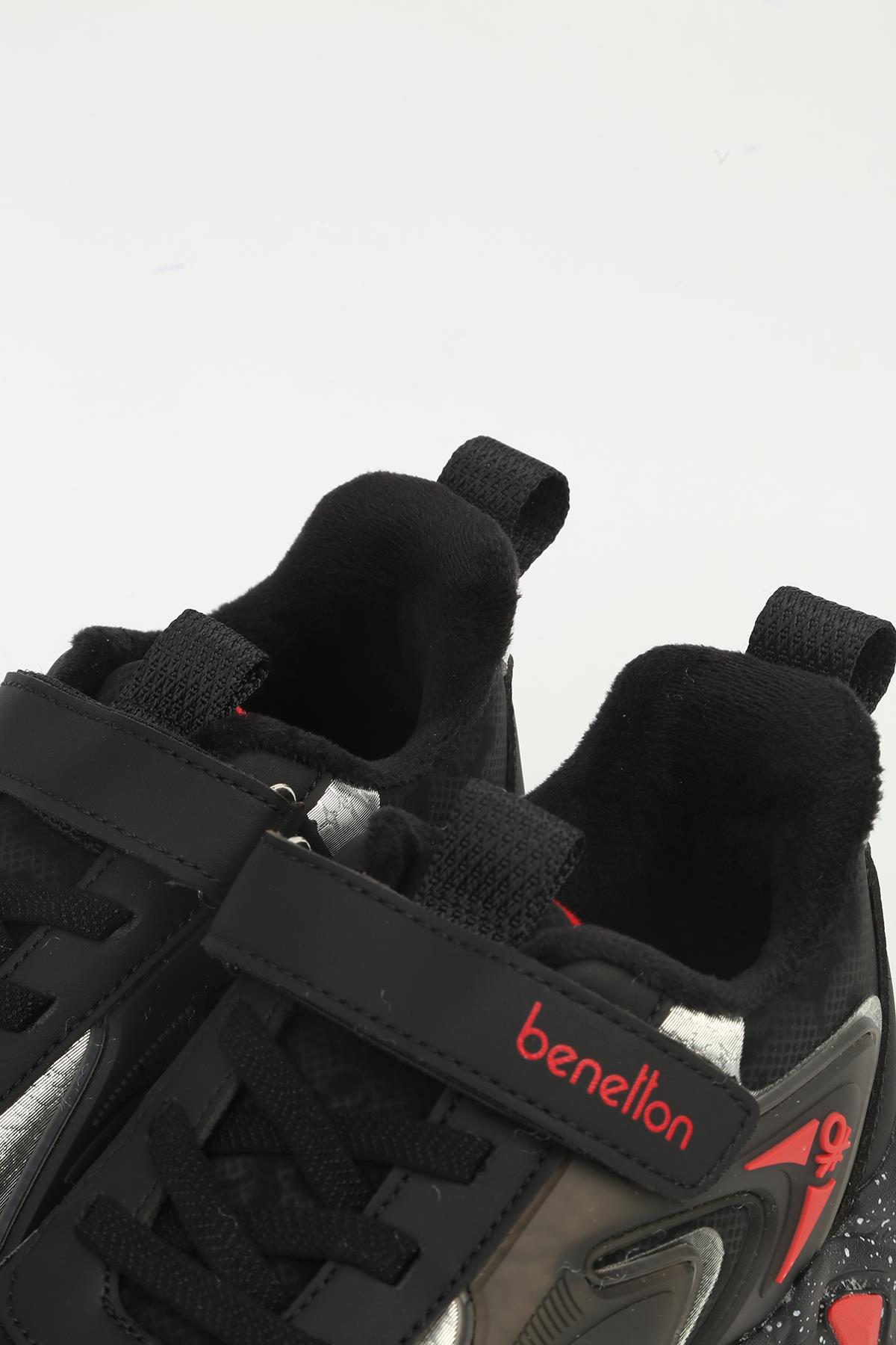 ® Siyah Kirmizi Çocuk Spor Ayakkabı İTHAL BNI-11033 - Görsel 6