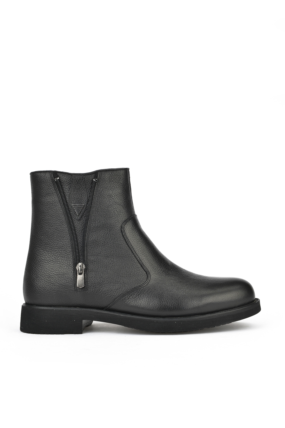Erkek Hakiki Deri Bot 14319Z2160 Siyah - Görsel 2