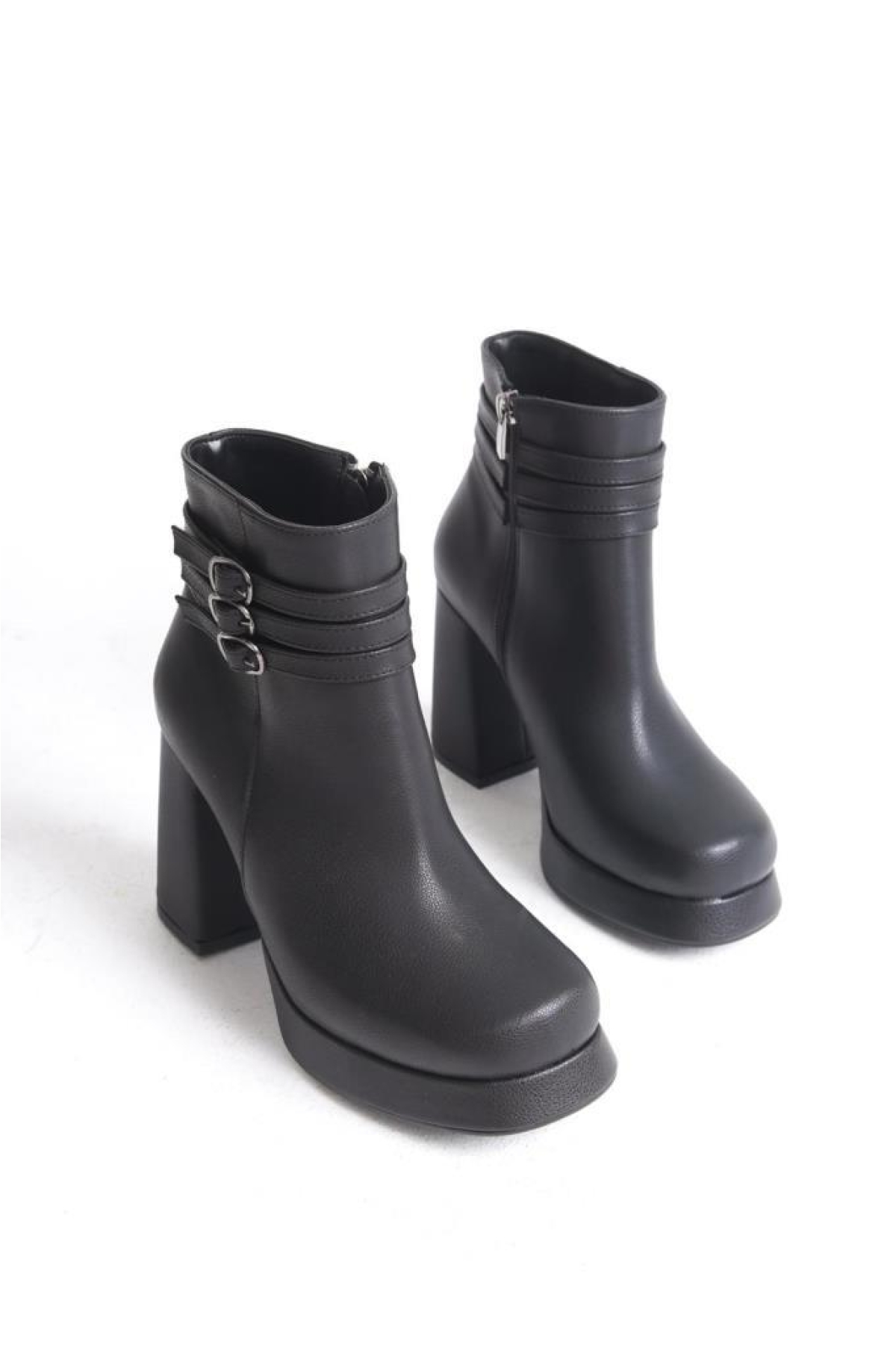 Sprs 02982 Kadın 9,5 Cm Platform Topuklu Bot - Görsel 5