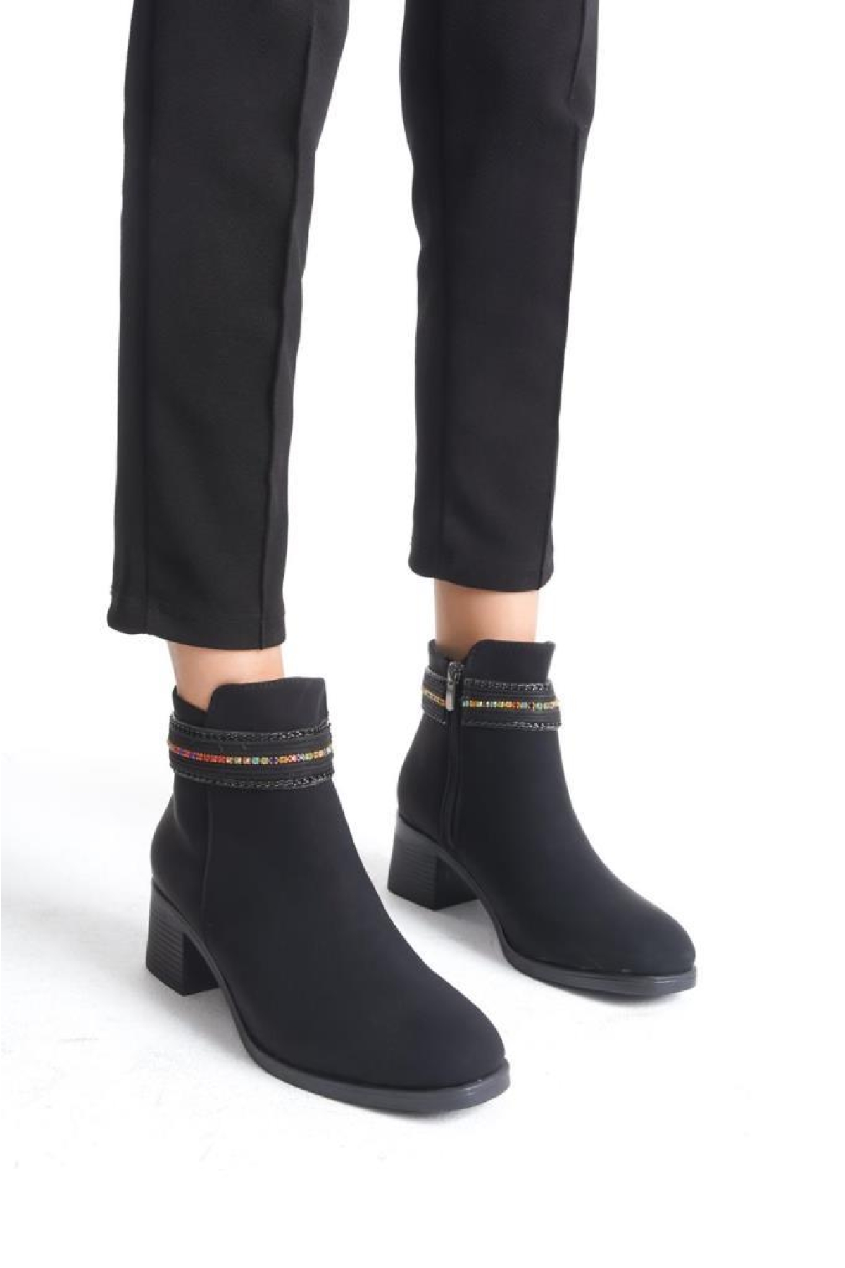 Sprs 02973 Kadın 5,5 Cm Topuklu Bot - Görsel 3