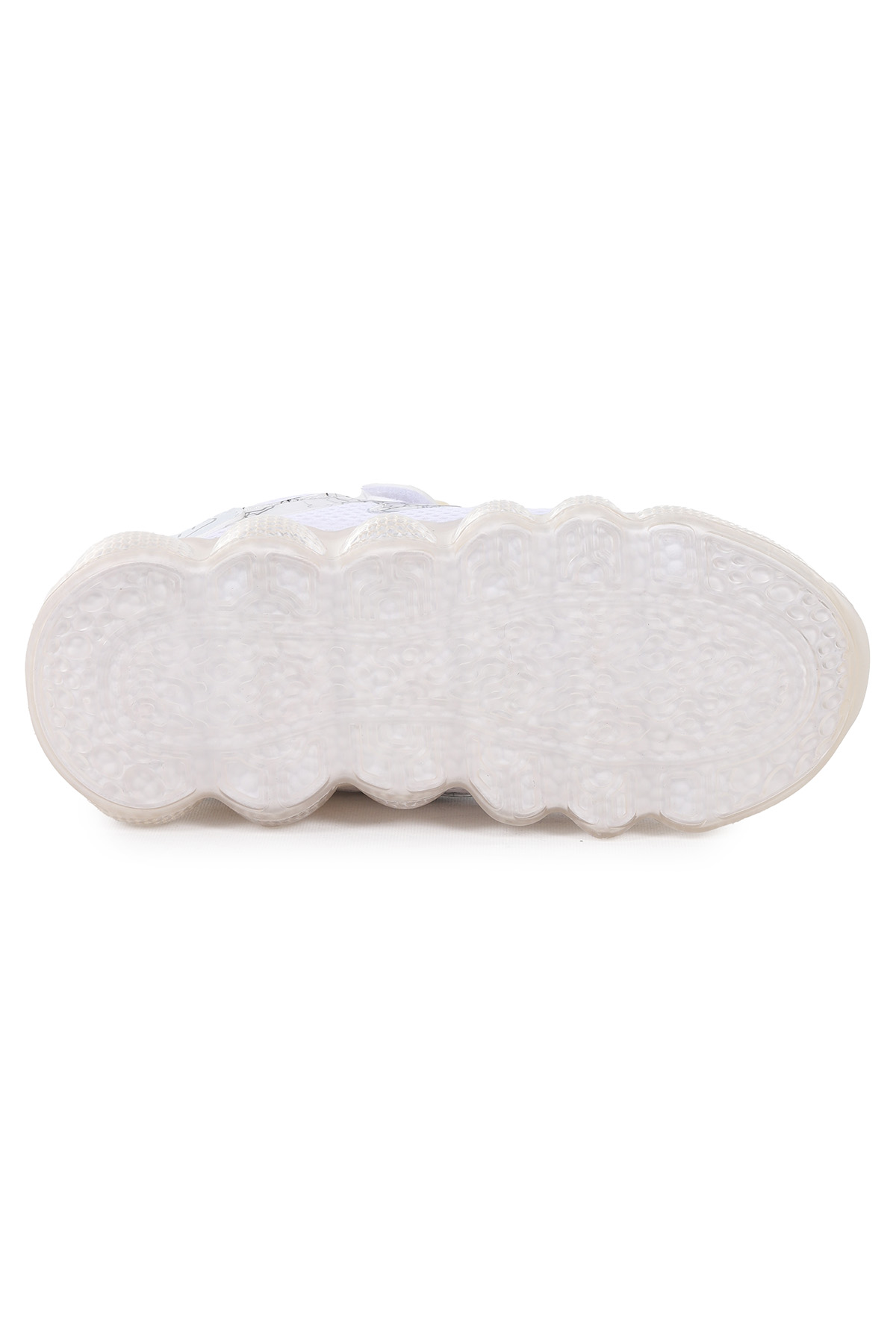 Codille Cırtlı Fileli Erkek Çocuk Spor Ayakkabı Beyaz - Görsel 6