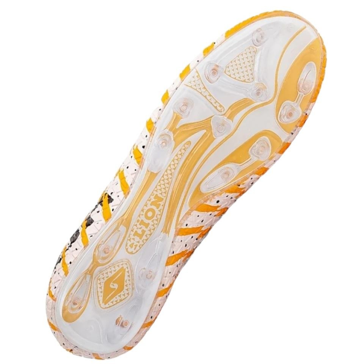 Çoraplı Bilekli Boğazlı Krampon Futbol Ayakkabısı TURUNCU - Görsel 8