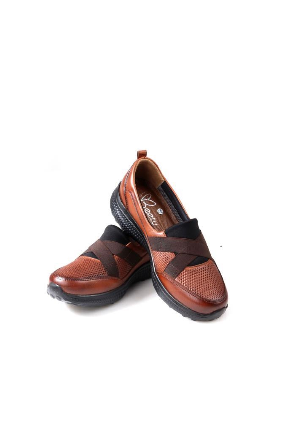 017-L Orto Pedik Günlük Kadın Deri Ayakkabı - Görsel 5