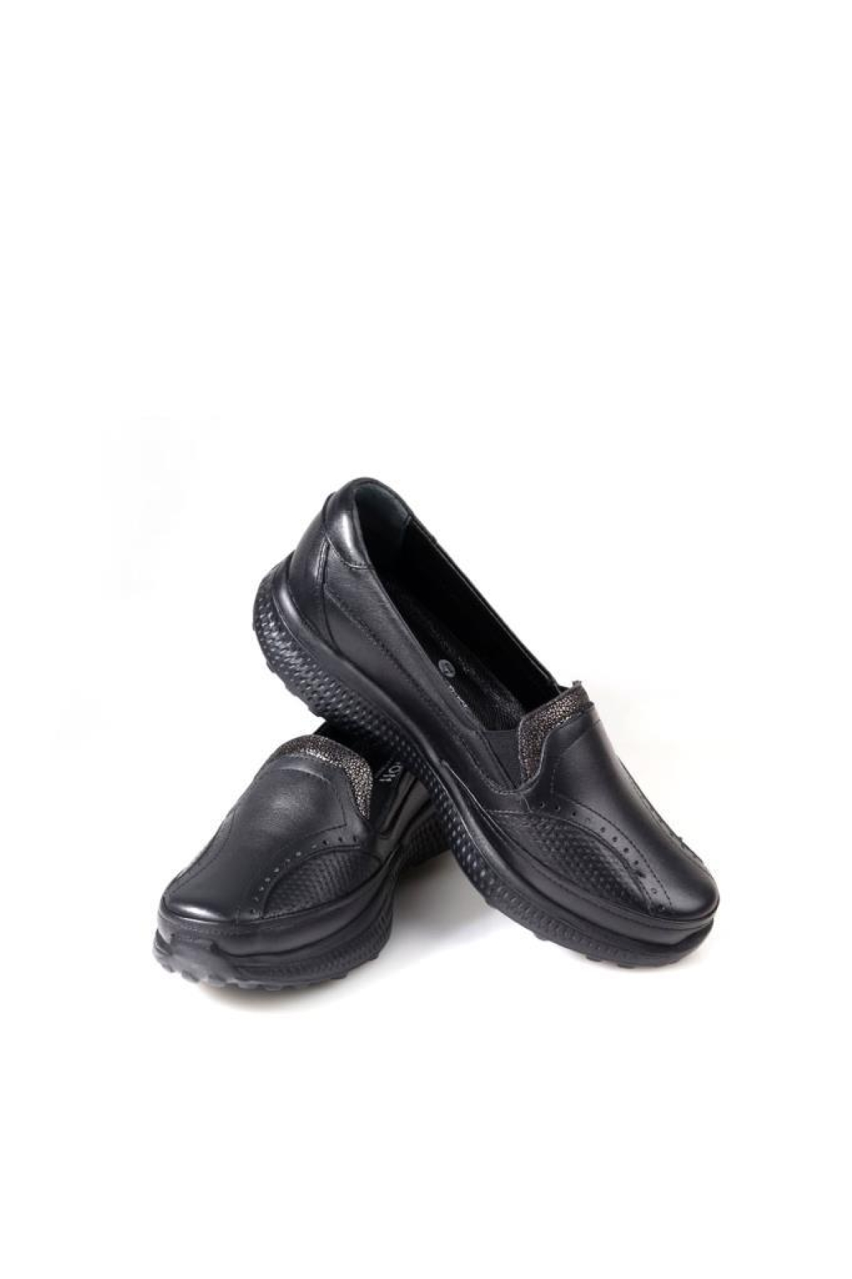 040 Orto Pedik Günlük Kadın Deri Ayakkabı - Görsel 7
