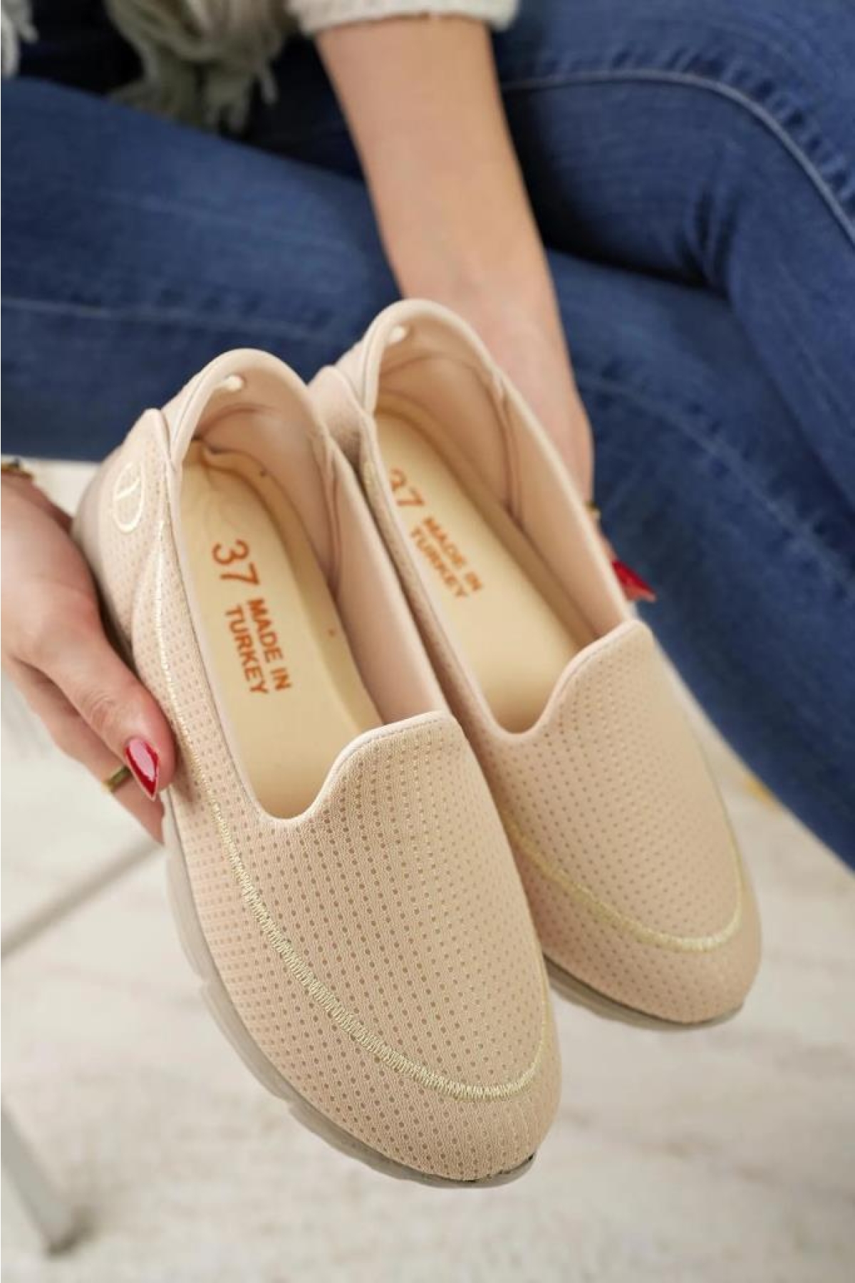 Dvmd 02701 Orto Pedik Bağcıksız Günlük Ayakkabı - Görsel 5