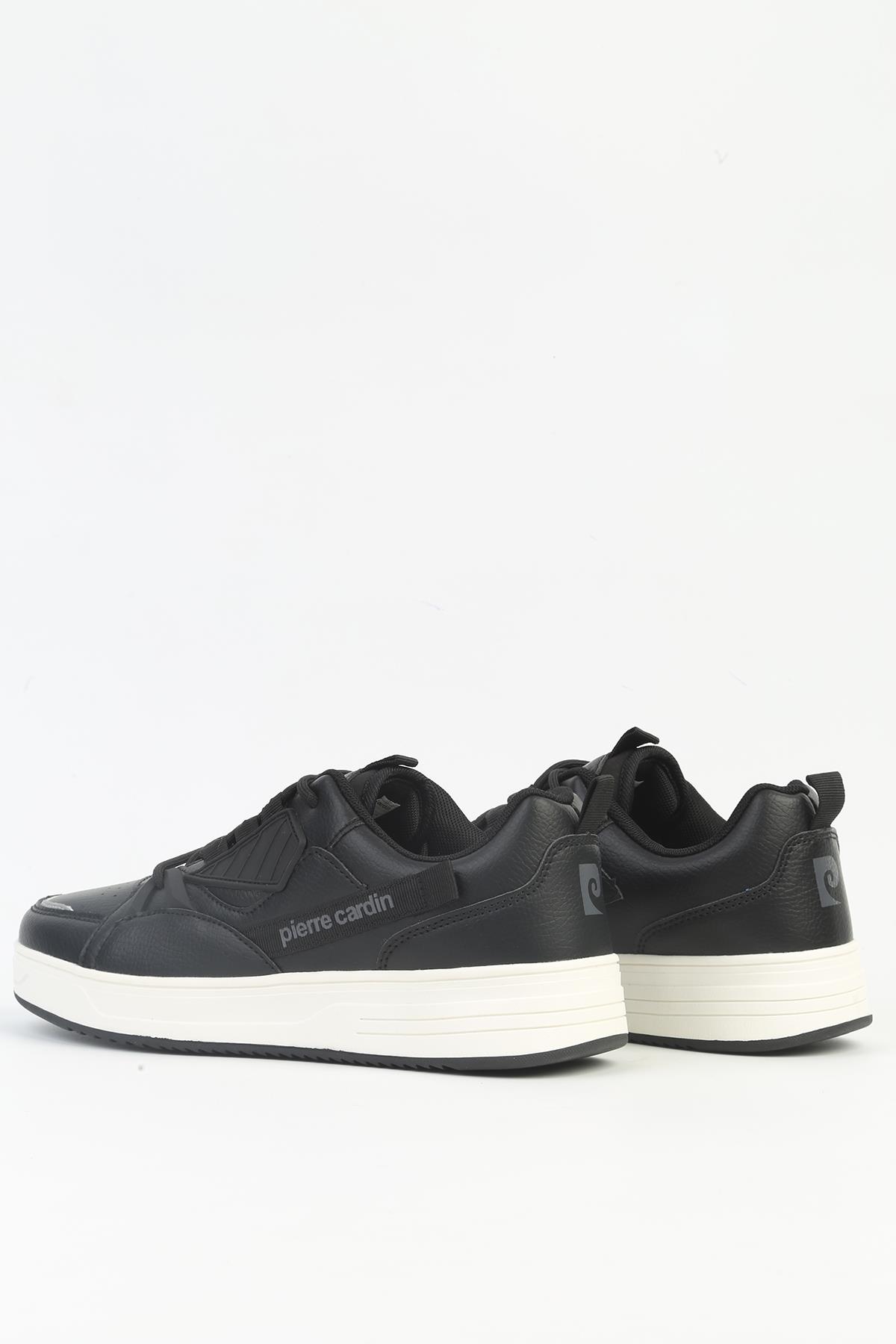 ® Siyah Beyaz Erkek Spor Ayakkabı İTHAL PCI-11023 - Görsel 4