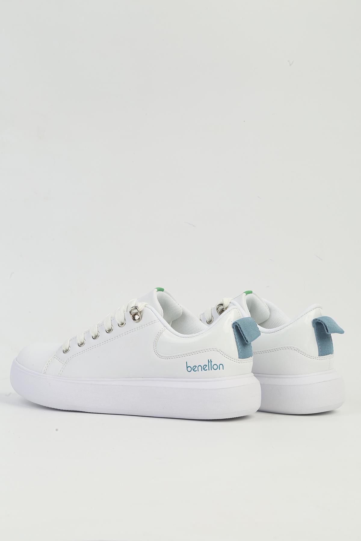 ® Beyaz Kadın Spor Ayakkabı İTHAL BNI-11166 - Görsel 4