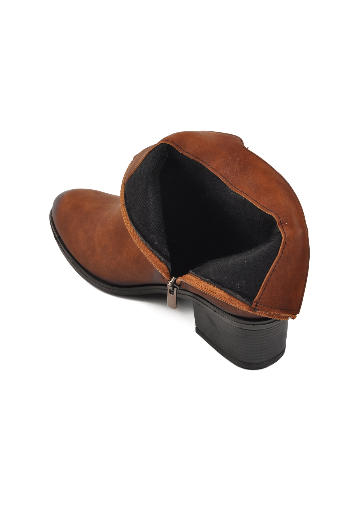 325088 Taba Zümrüt İçi Polarlı Kadın Bot - Görsel 5