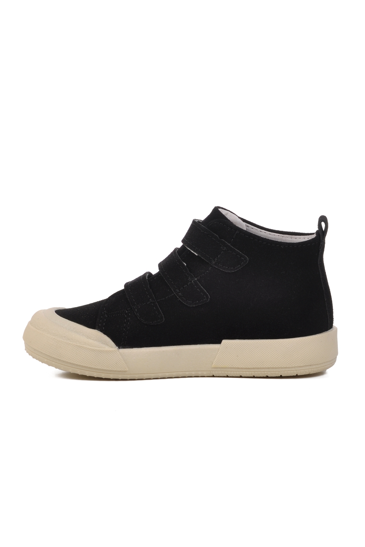 Siyah Unisex Cırtlı Çocuk Sneaker 34-P - Görsel 3