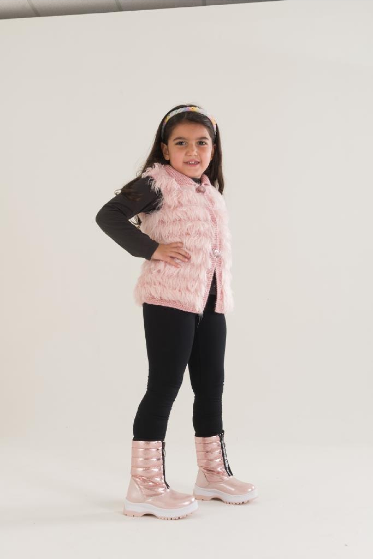 Arzen 02670 Kız Çocuk Termal Kar Çizme Bot - Görsel 3