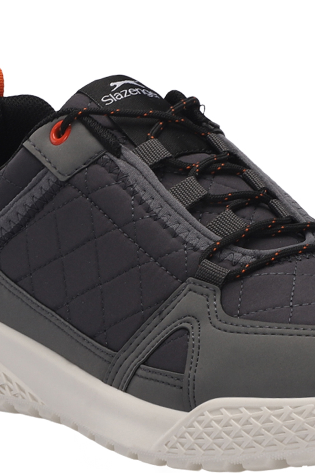 TERENTIY Erkek Sneaker Ayakkabı Koyu Gri / Kırmızı - Görsel 5