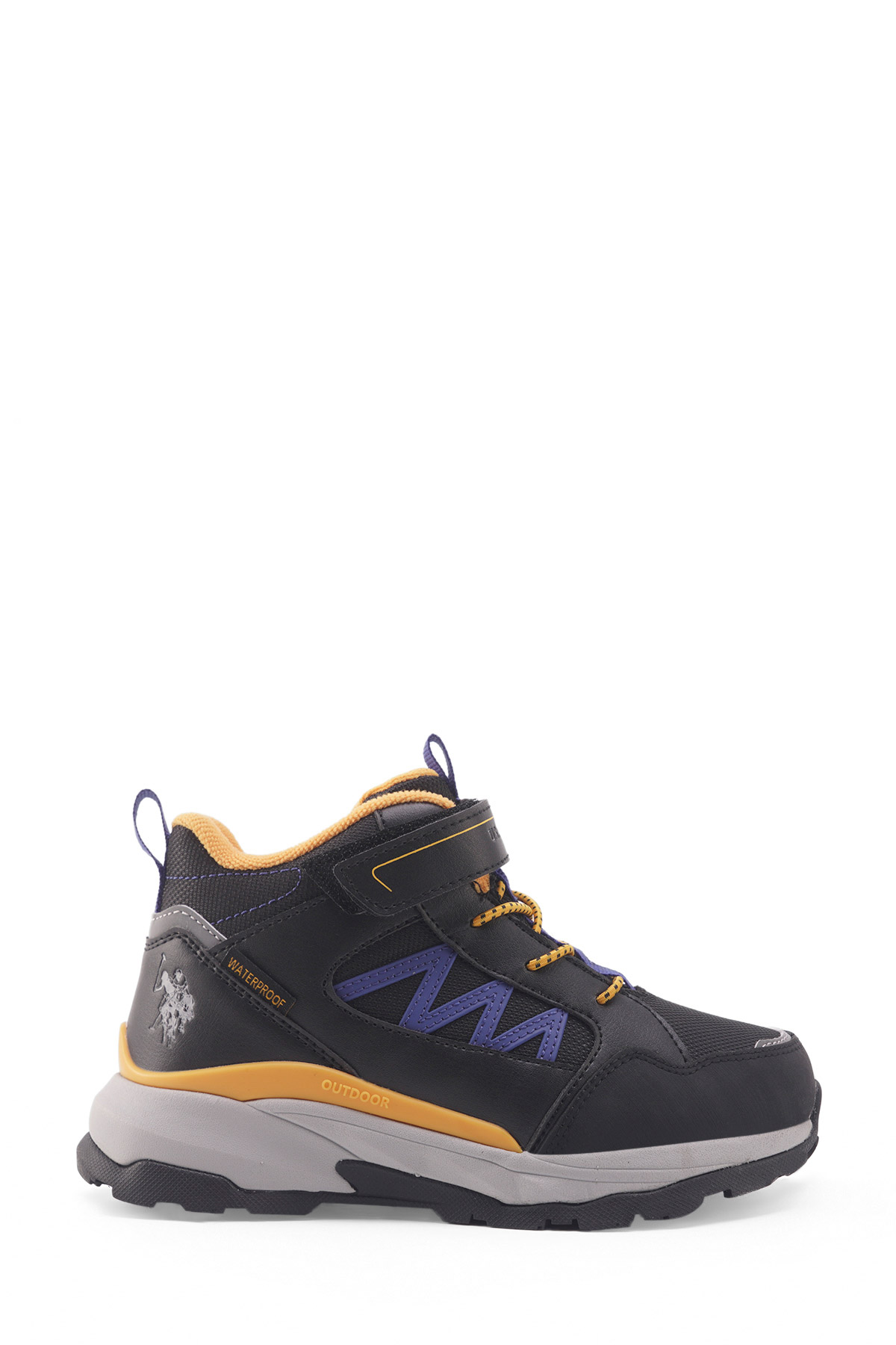 U.s. Polo Assn. U.s. Polo Assn. TERRES 4PR Siyah Erkek Çocuk Outdoor Bot Outdoor Ayakkabı | Flo Siyah - 2. görsel