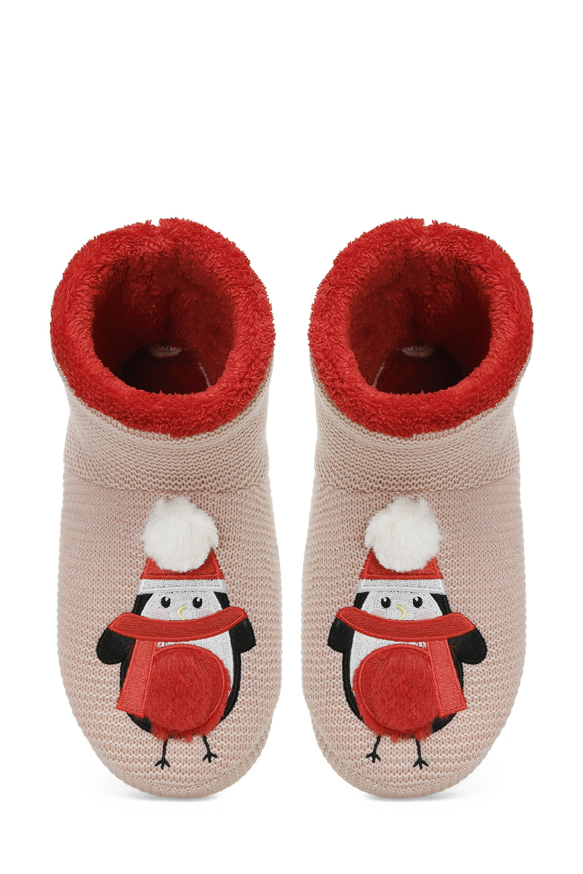 607094.Z4PR Pudra Kadın Panduf - Görsel 5