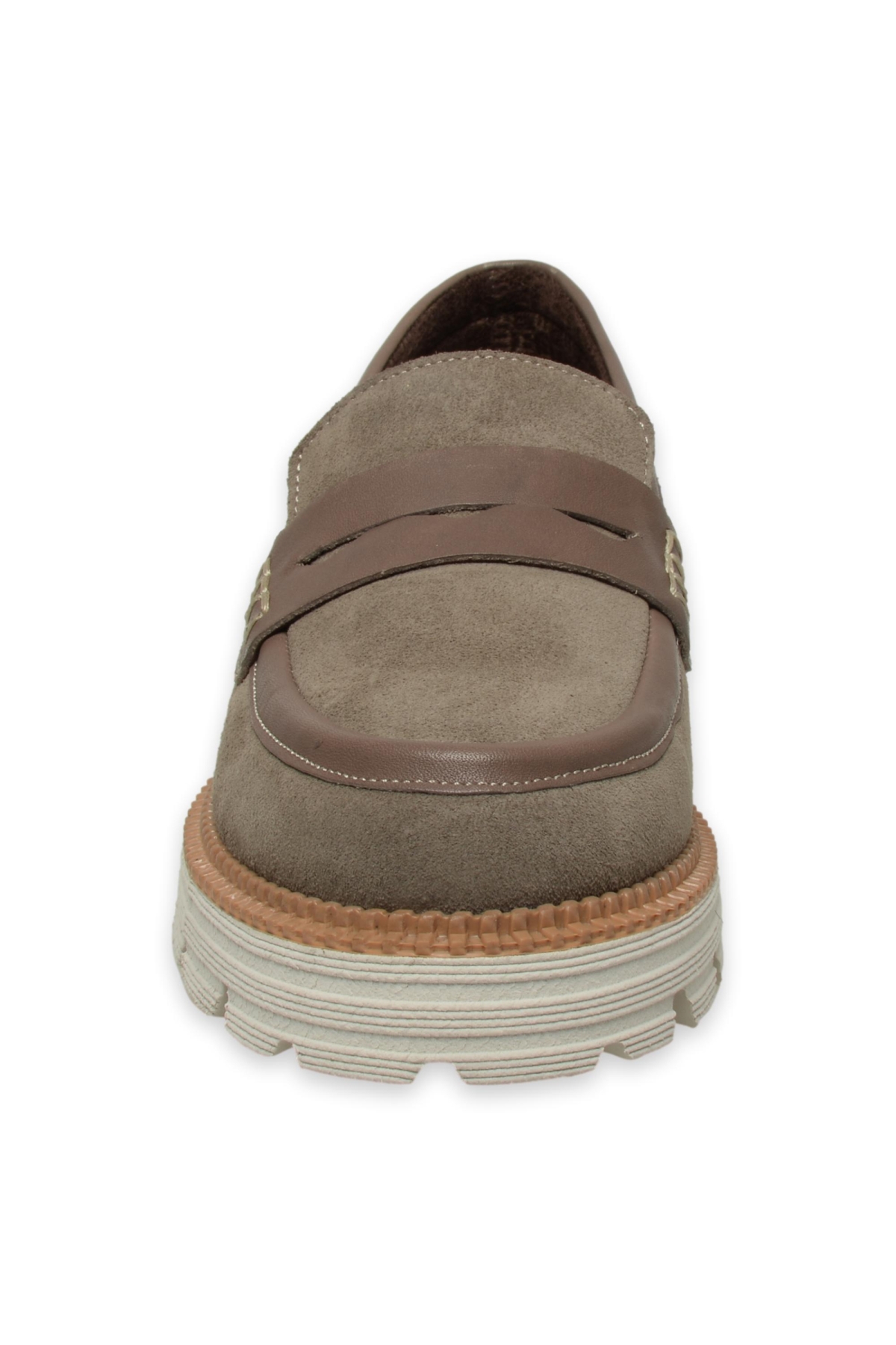 D24Ka-3195Z Günlük Vizon Kadın Ayakkabı - Görsel 4