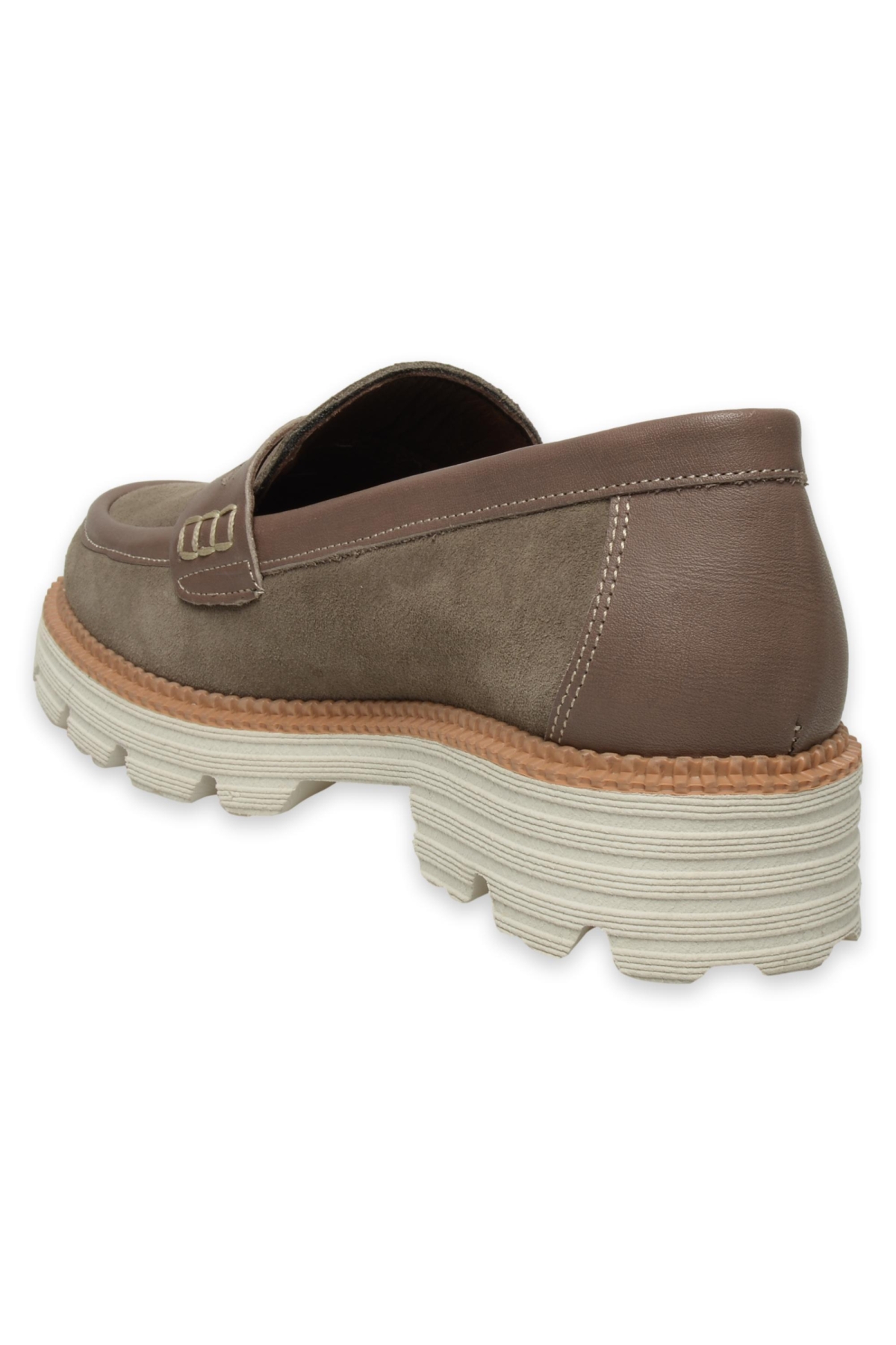 D24Ka-3195Z Günlük Vizon Kadın Ayakkabı - Görsel 5