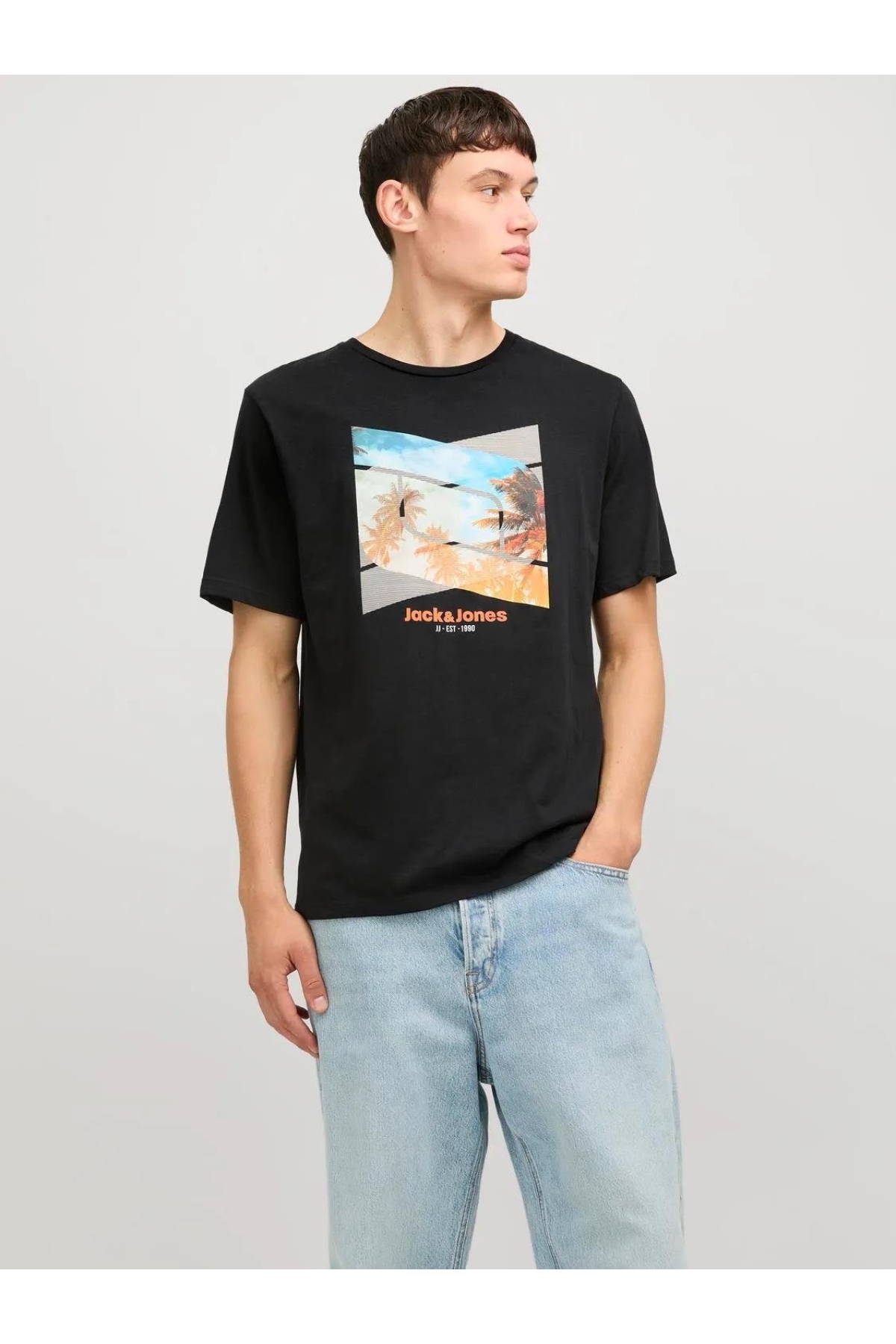 Jjcellox Tee Ss Crew Neck Erkek T-Shirt