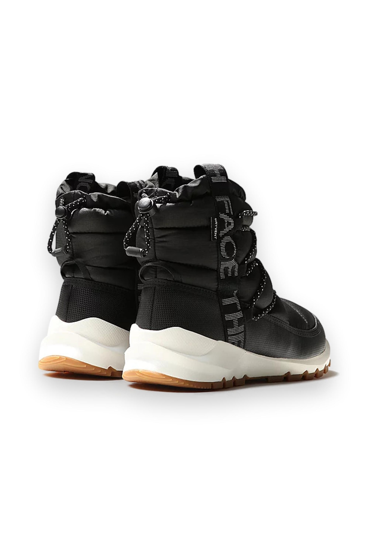 Nf0A5Lwd-Z W Thermoball Lace Up Wp Outdoor Siyah-Beyaz Kadın Bot - Görsel 5