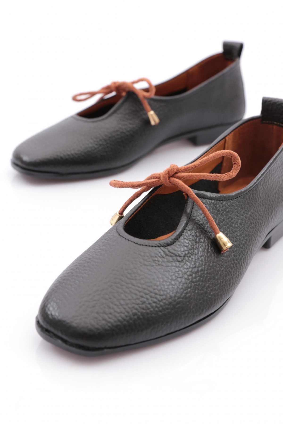 5018 Kadin Fiyonk Detayli Babet - Görsel 5